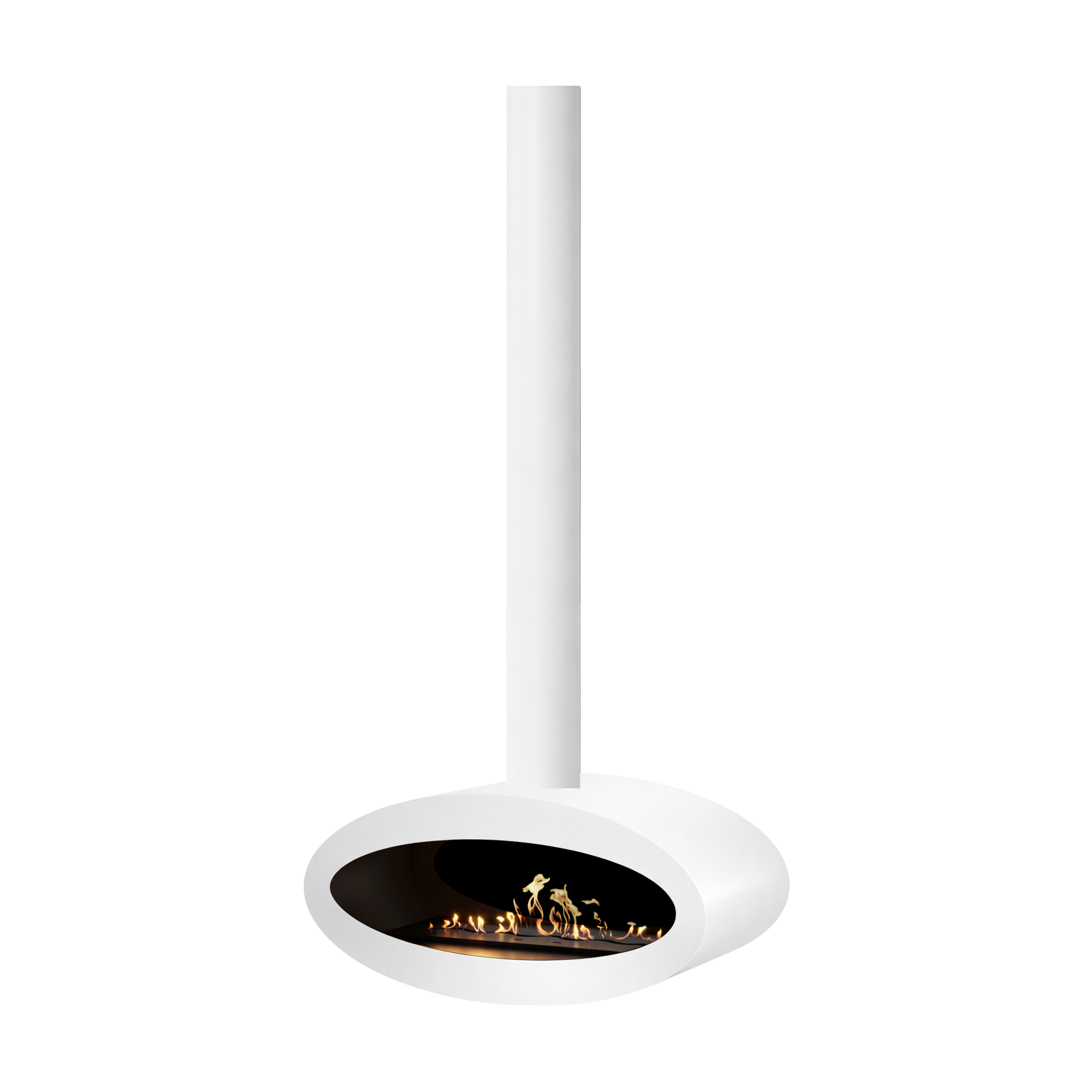 Ova Tube Wit Plafondhaard 80 cm