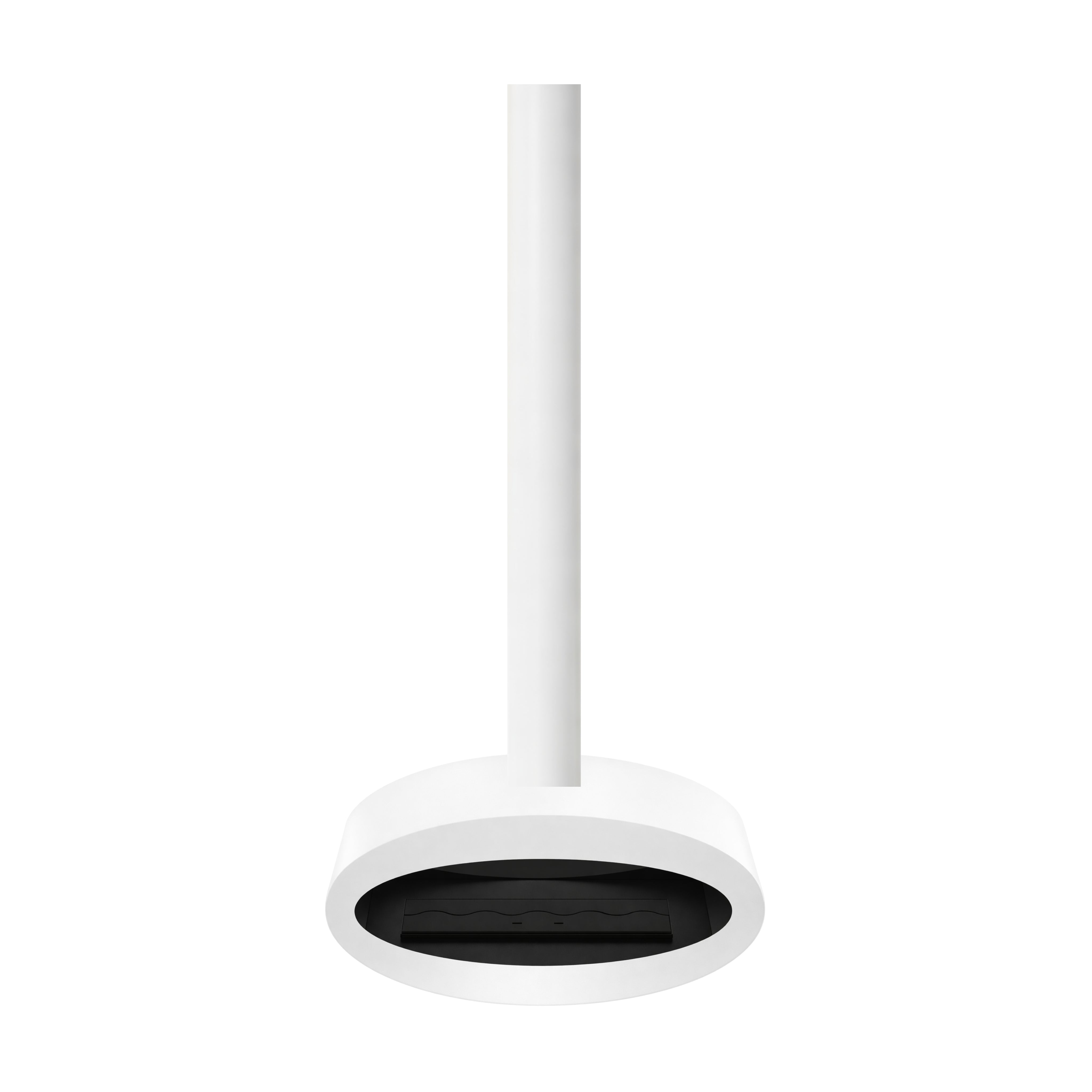 Ova Tube Wit Plafondhaard 80 cm