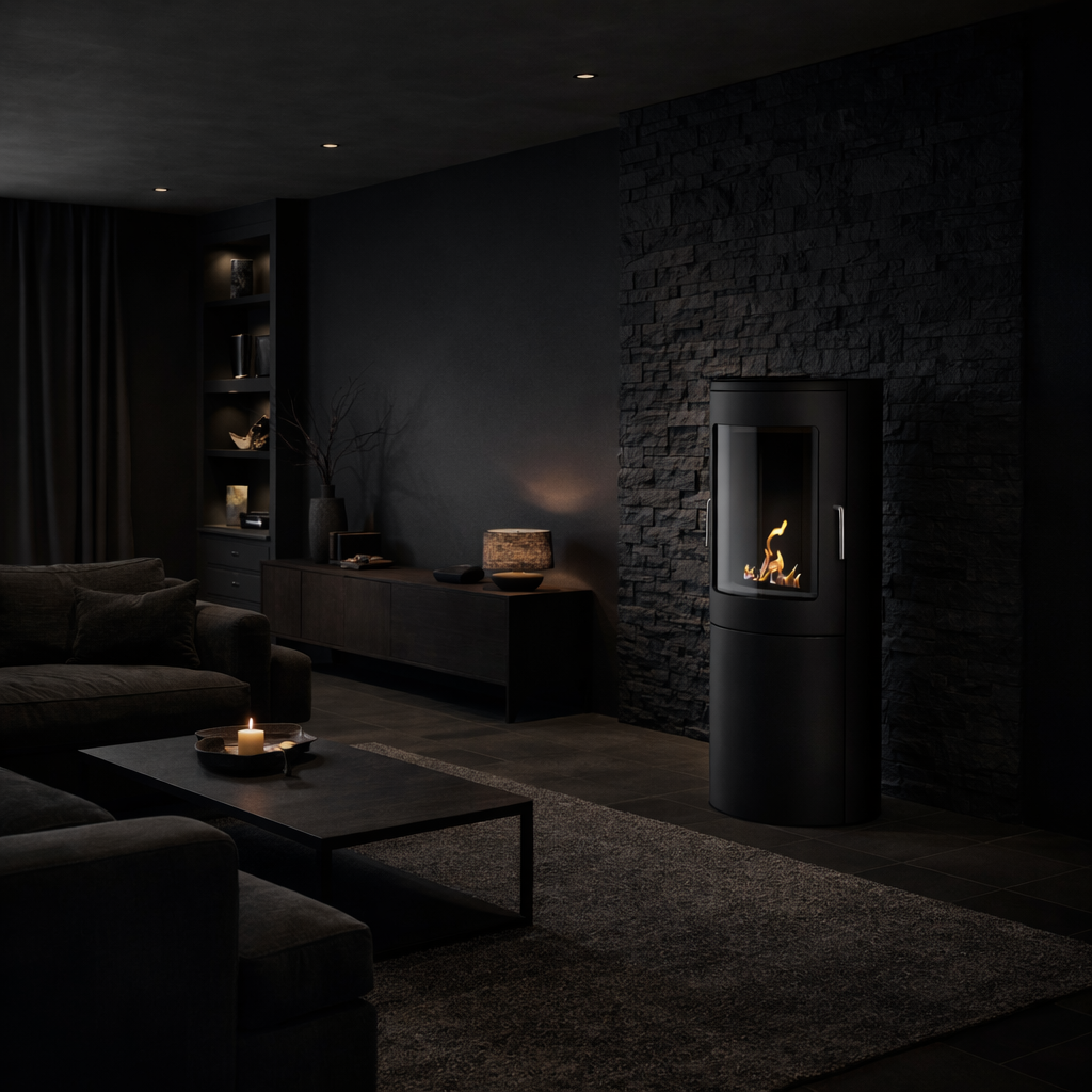 Pollen Bio Ethanol Vrijstaand Kachelhaard H95 cm