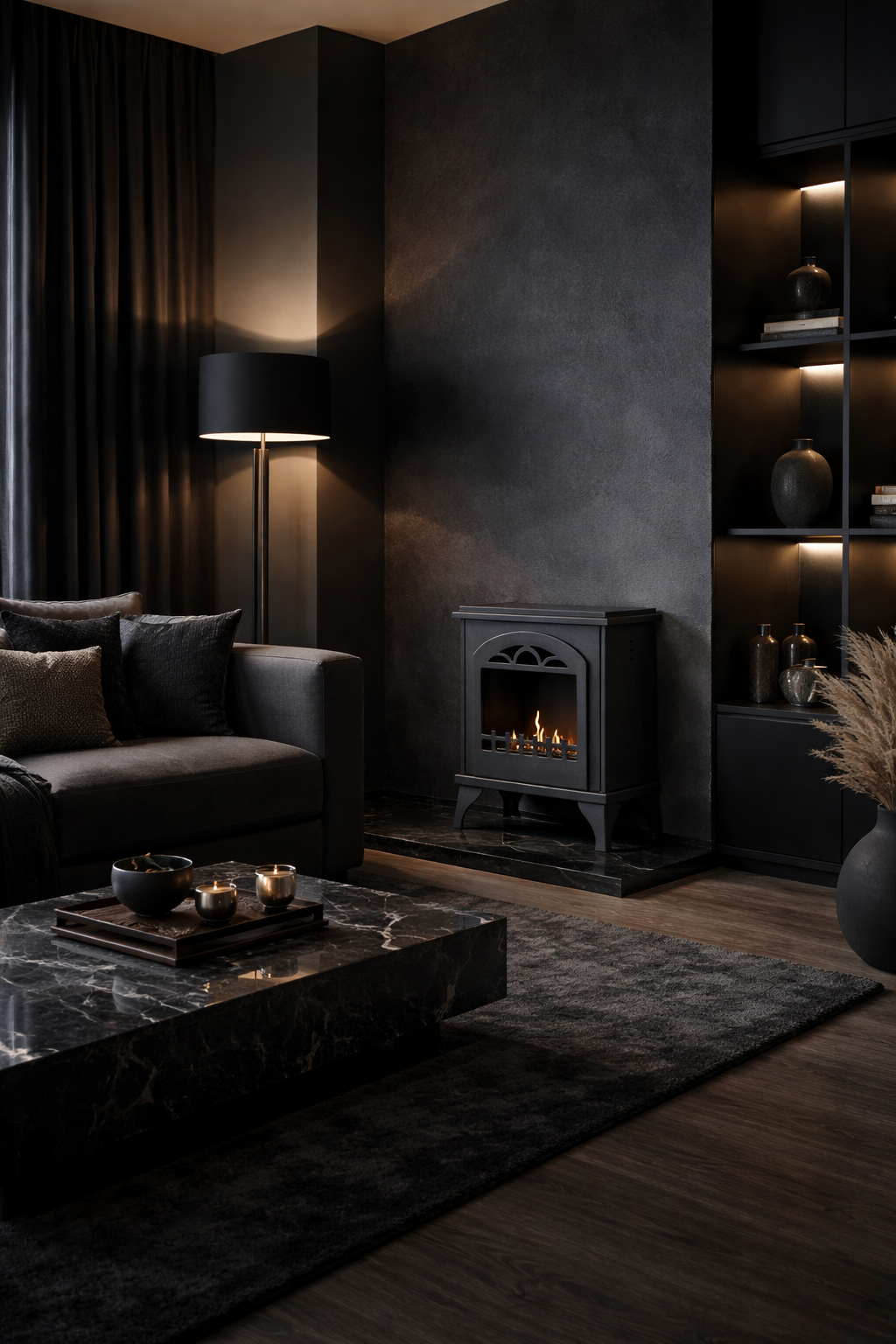 Pollo Bio-ethanol freestanding stove H54 cm