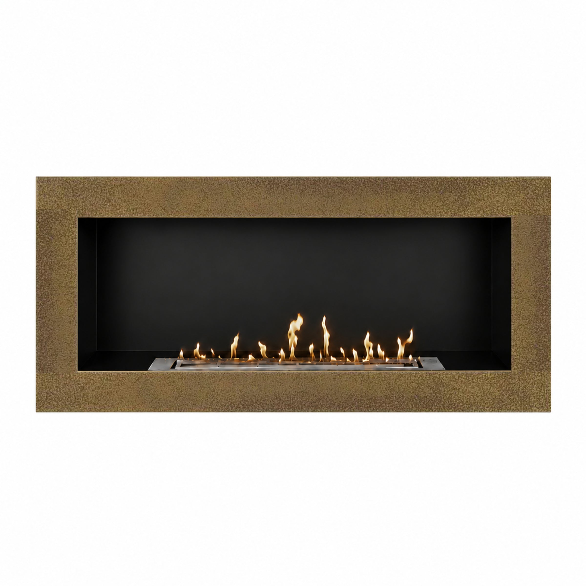 Rea Bio ethanol Inbouw - Wandhaard Goud 90 cm
