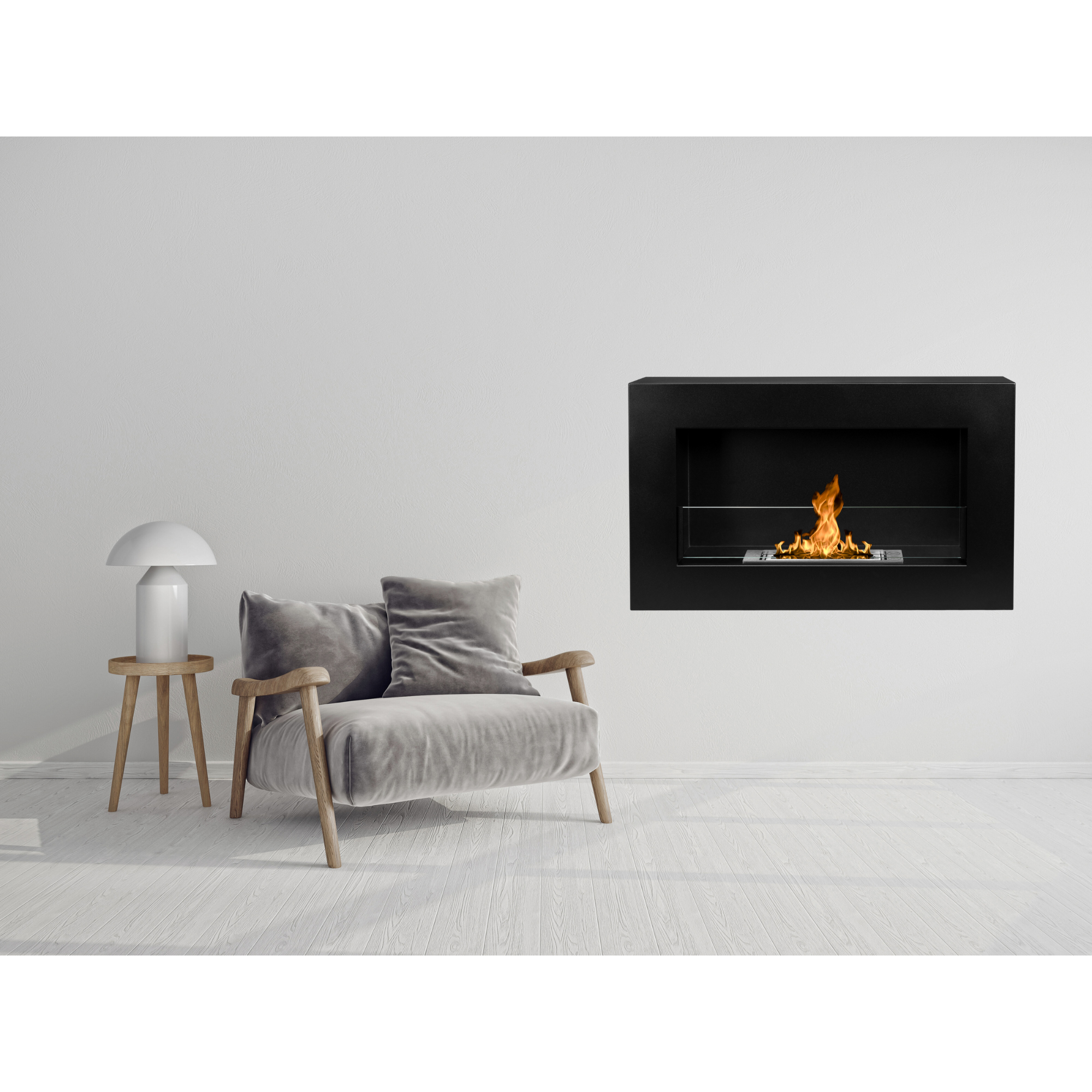 Rea BOX Bio Ethanol Wandhaard 65 cm