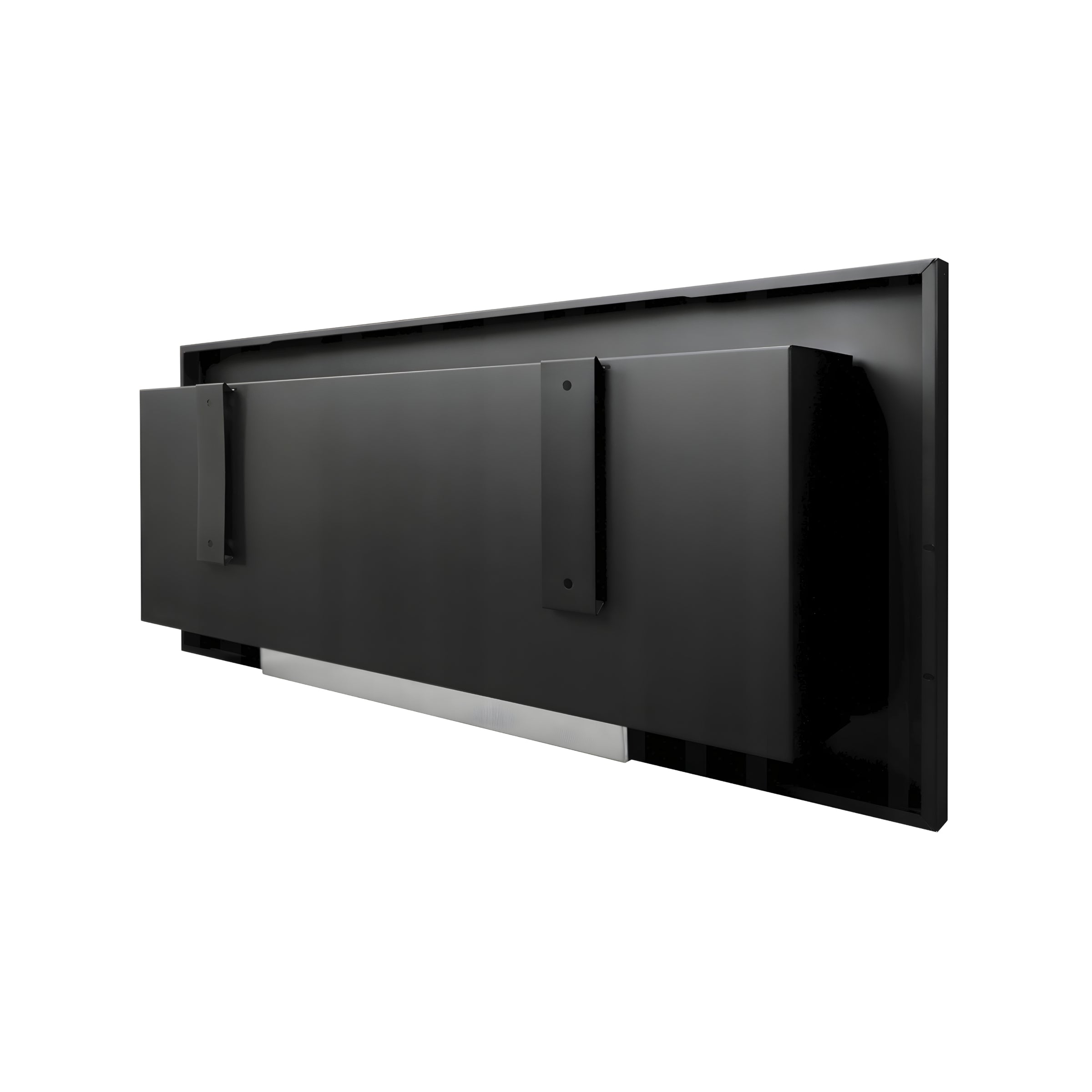 Rea Bio ethanol Inbouw - Wandhaard Zwart 90 cm