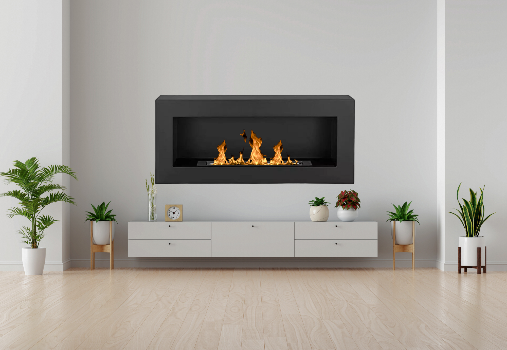 Reo BOX Z Bio Ethanol Wandhaard 90 CM