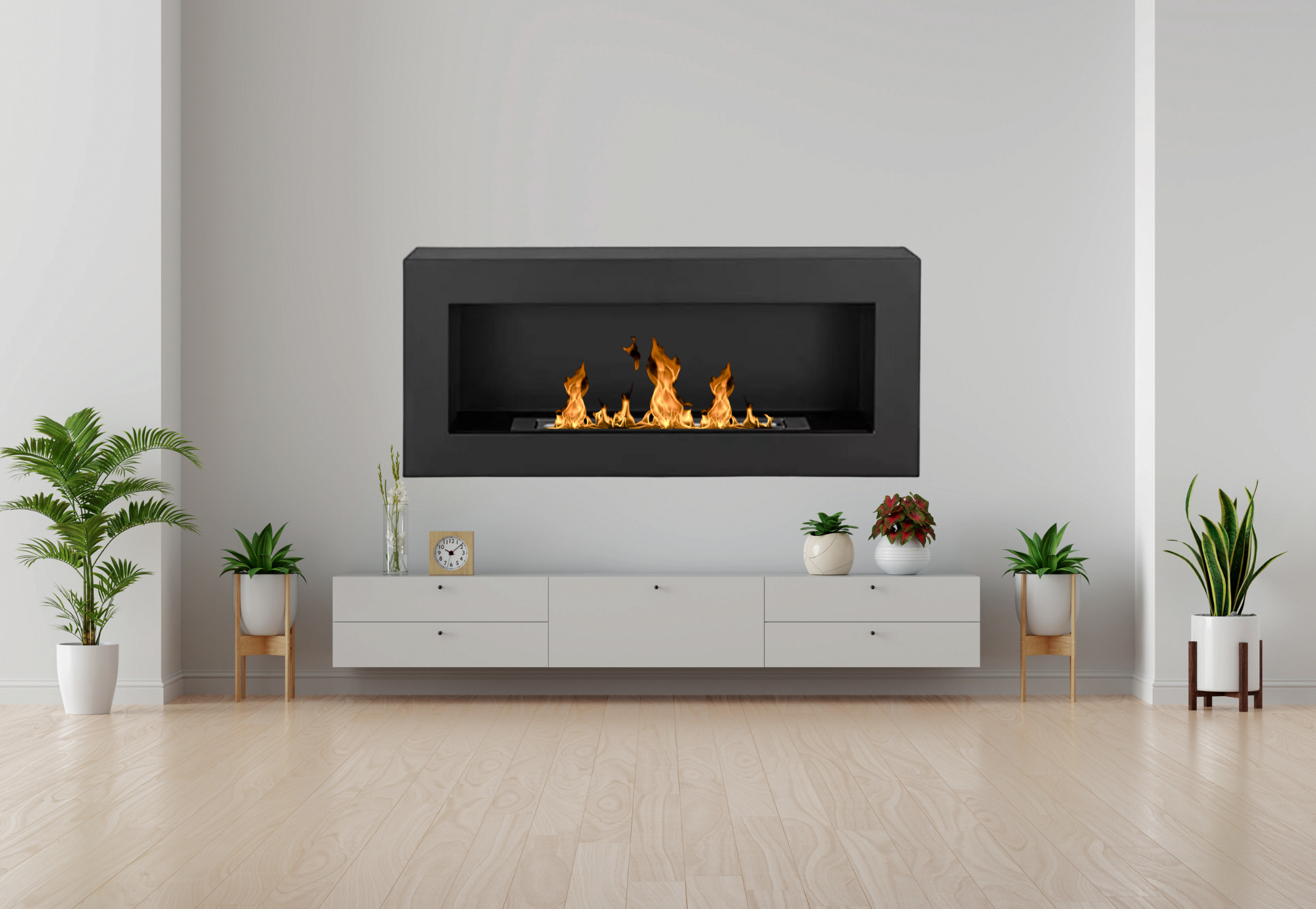 Reo BOX Z Bio Ethanol Wandhaard 90 cm