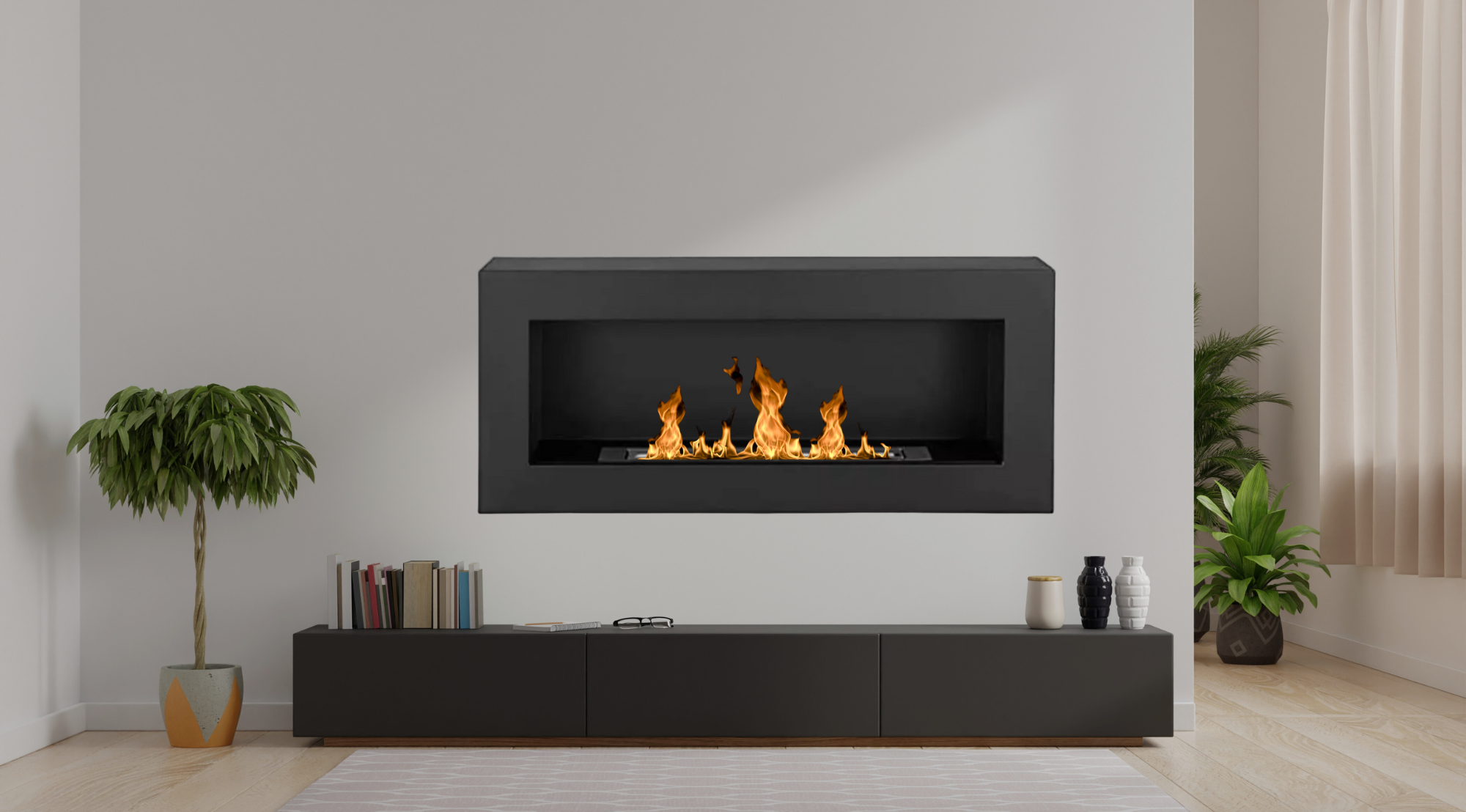 Reo BOX Z Bio Ethanol Wandhaard 90 cm