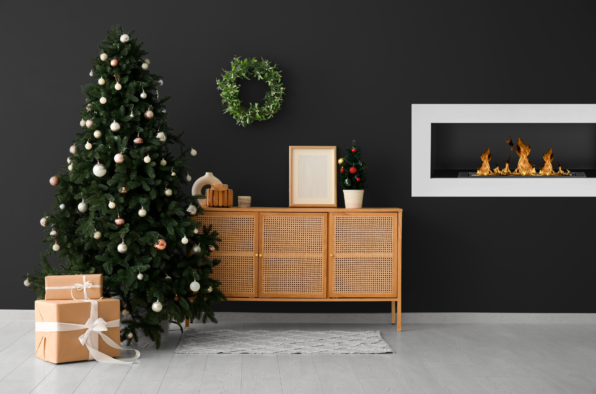 Reo BOX W Bio Ethanol Wandhaard 90 cm