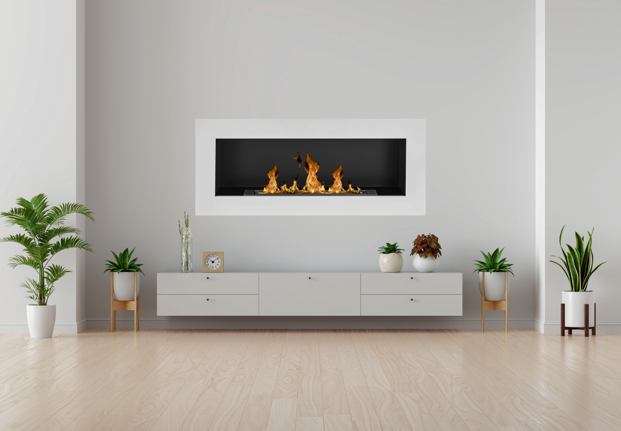 Reo BOX W Bio Ethanol Wandhaard 90 cm
