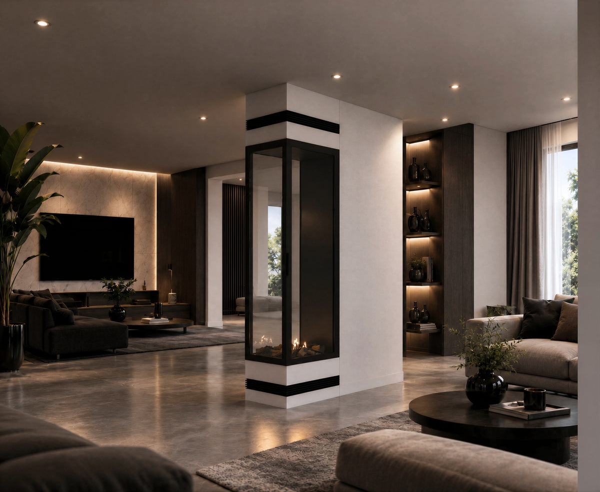 Saint Roomdivider Met Volle Glas 60 x 120 cm