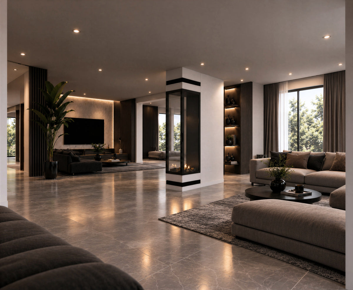 Saint Roomdivider Met Volle Glas 60 x 120 cm