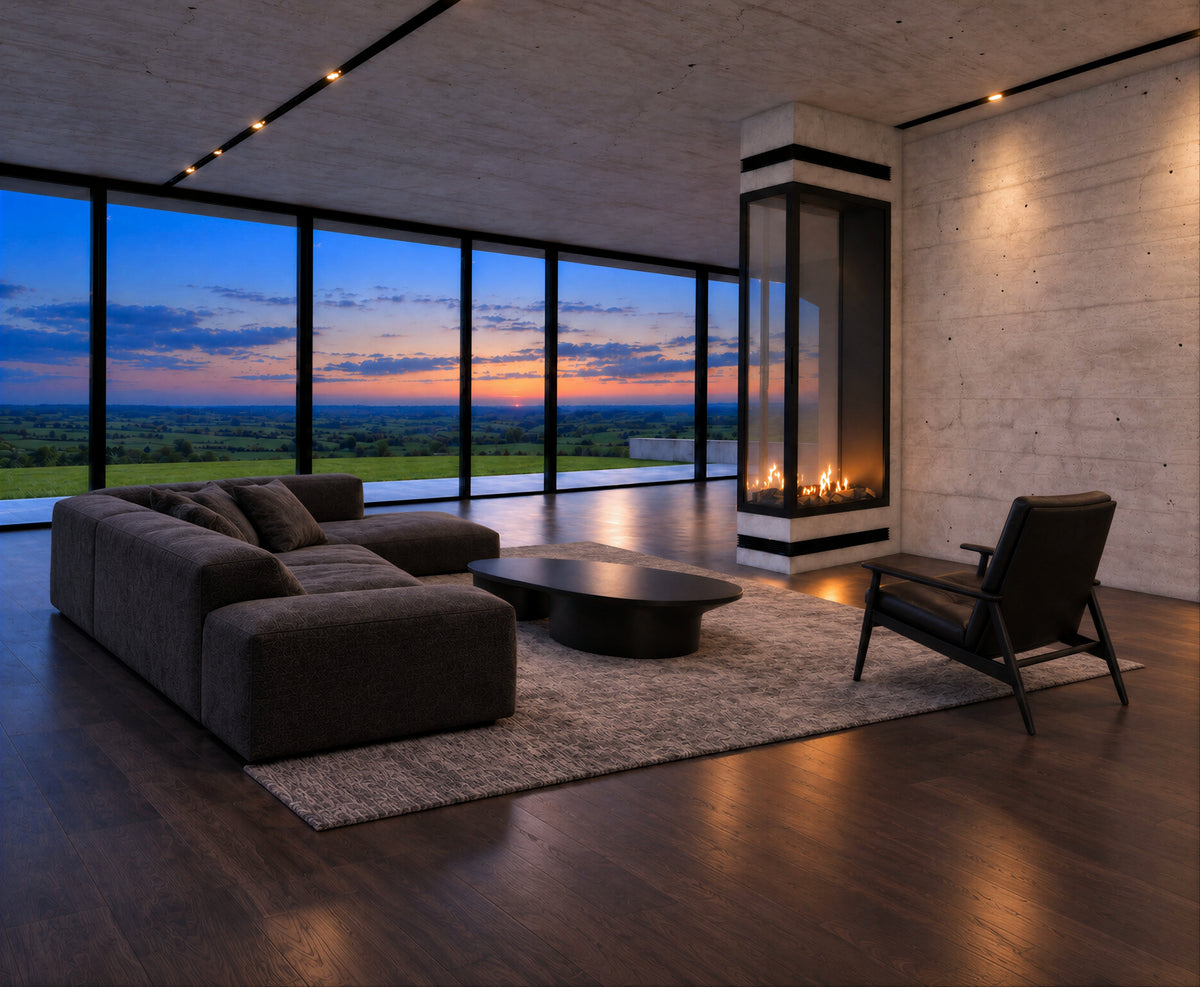 Saint Roomdivider Met Volle Glas 80 x 100 cm
