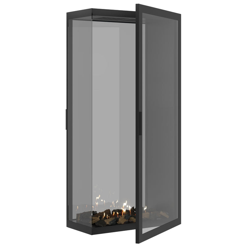 Saint Roomdivider Met Volle Glas 80 x 200 cm