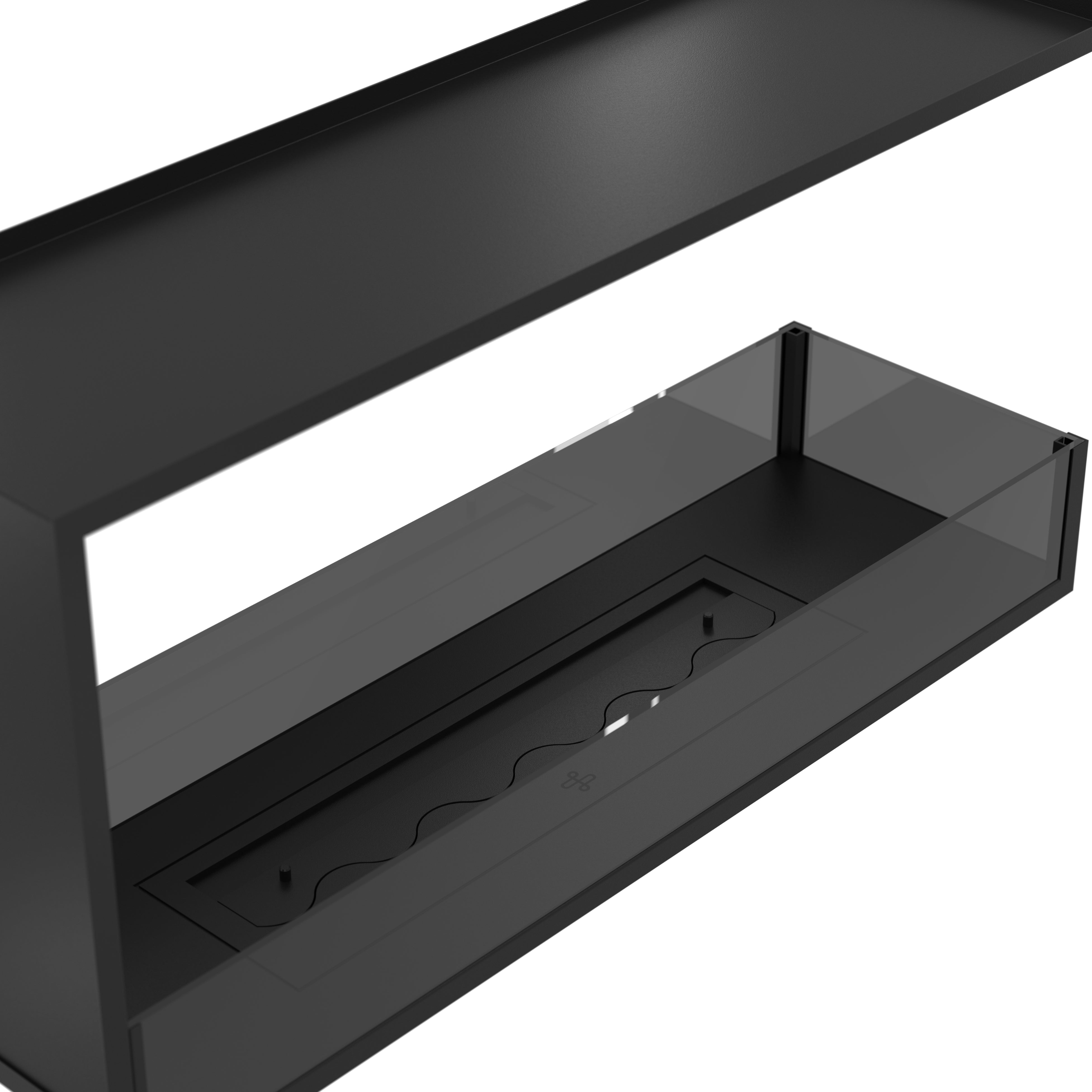 Saint U Vorm Driezijdig Inbouwhaard 110 cm