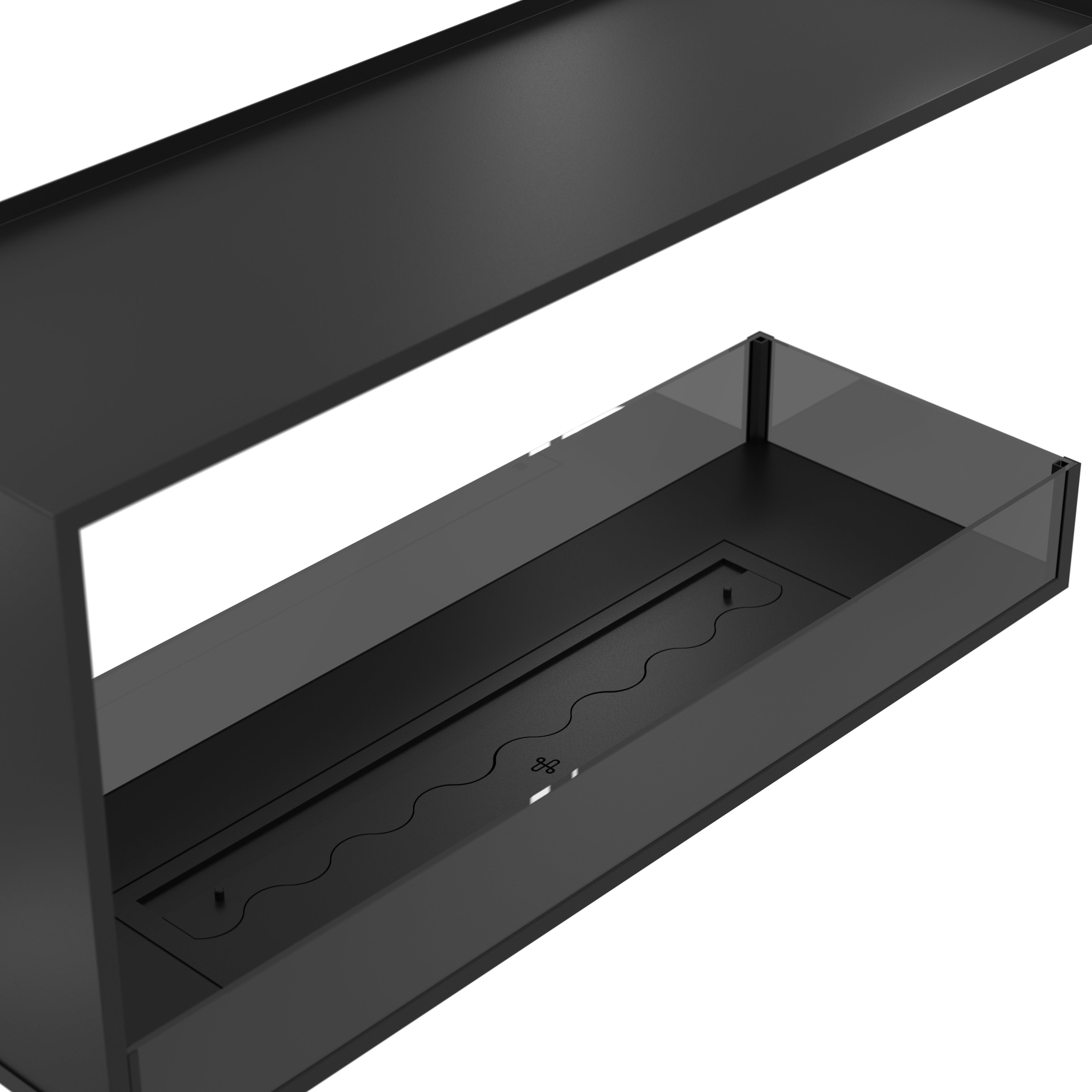 Saint U Vorm Driezijdig Inbouwhaard 120 cm