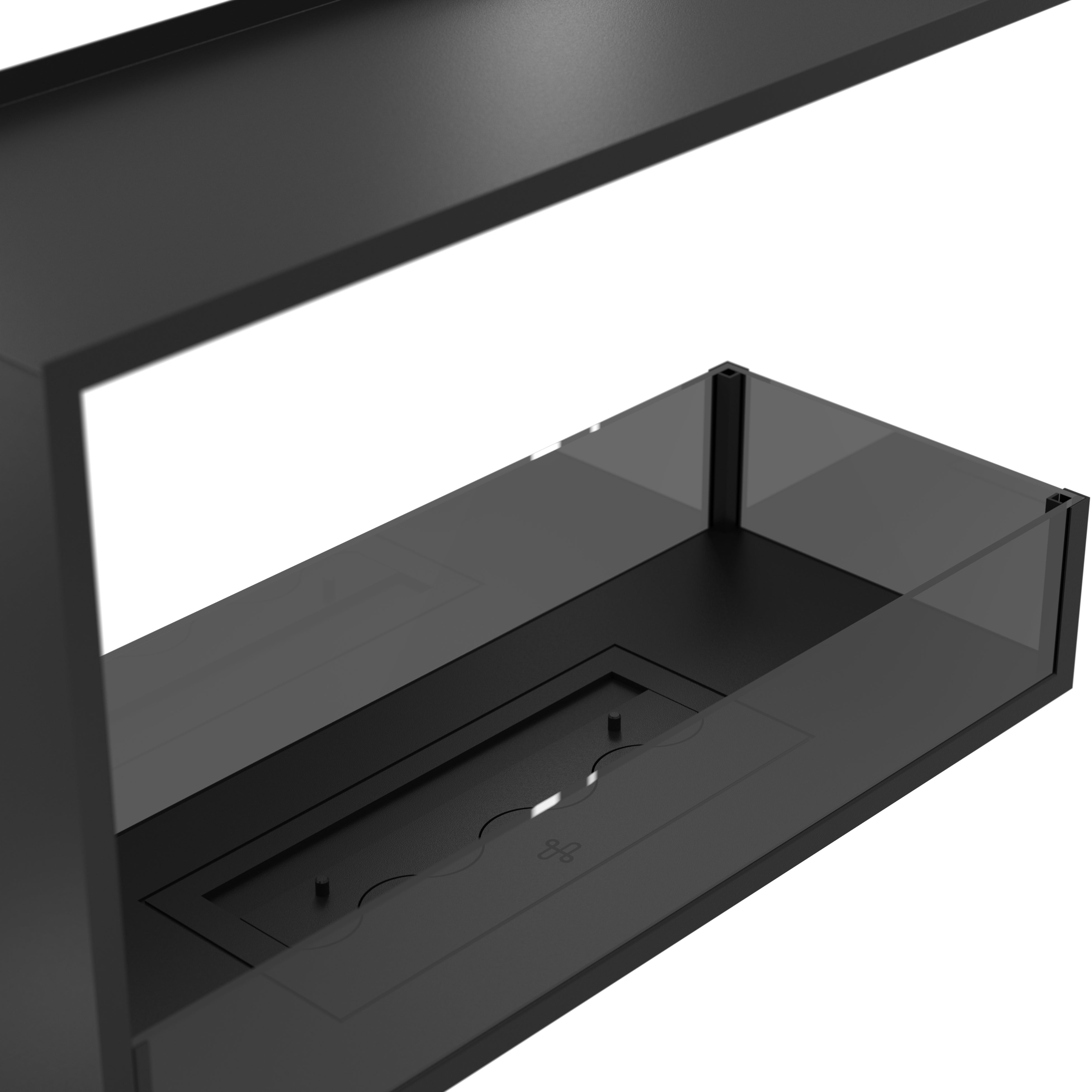 Saint U Vorm Driezijdig Inbouwhaard 80 cm