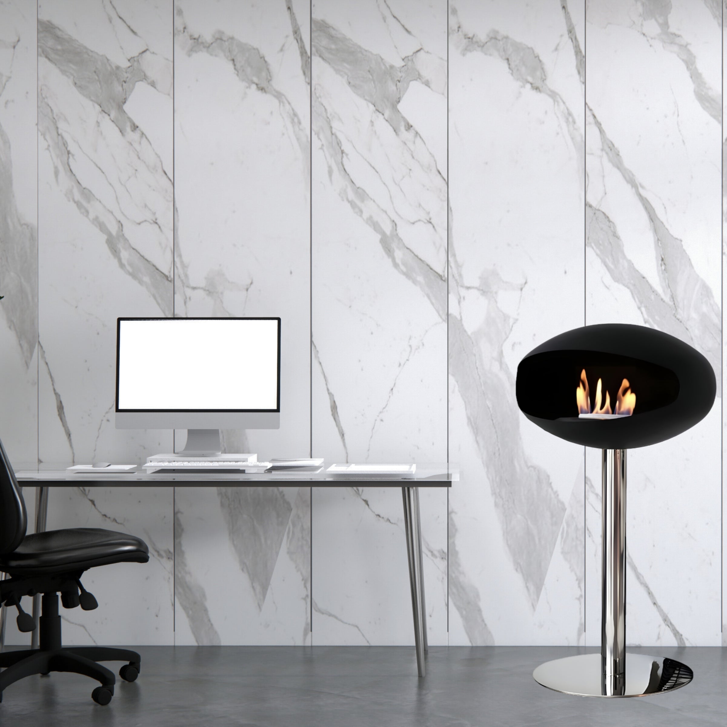 Selected Bio Ethanol Vrijstaand Haard 60 cm ( Showroom Model )