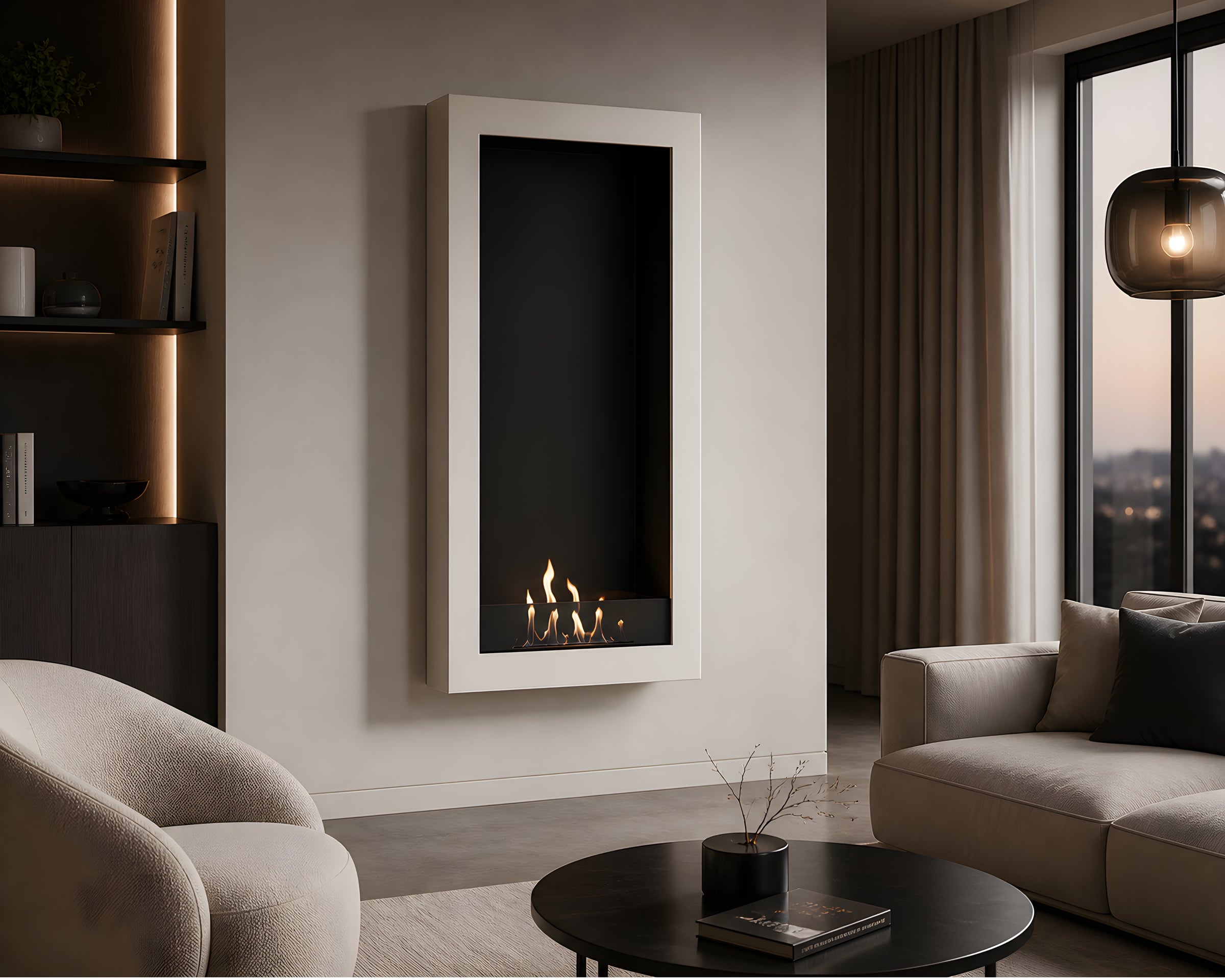 Selected Box Vertical Wandhaard Wit 70 x 100 cm