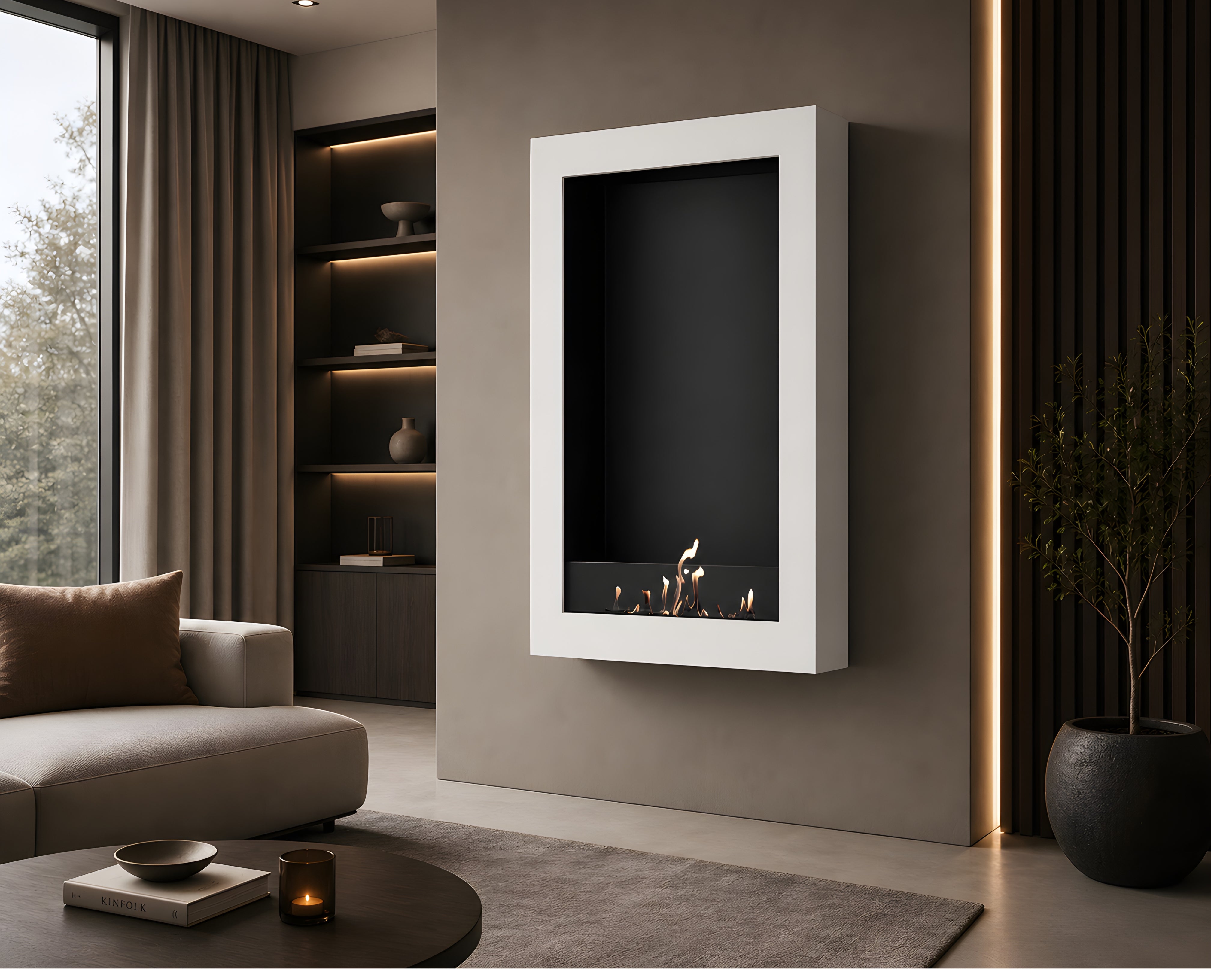 Selected Box Vertical Wandhaard Wit 80 x 100 cm