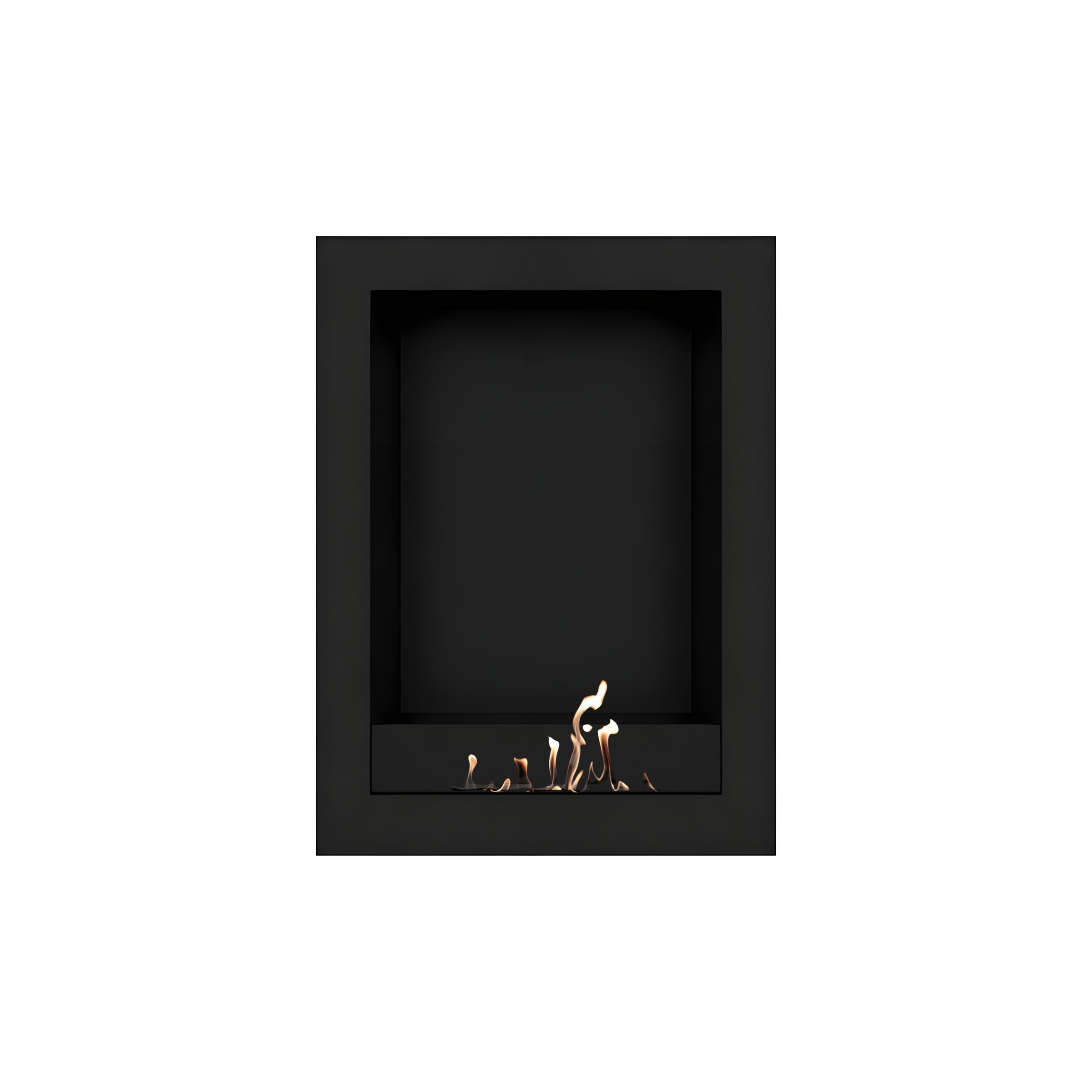 Selected Box Vertical Wandhaard Zwart 60 x 100 cm