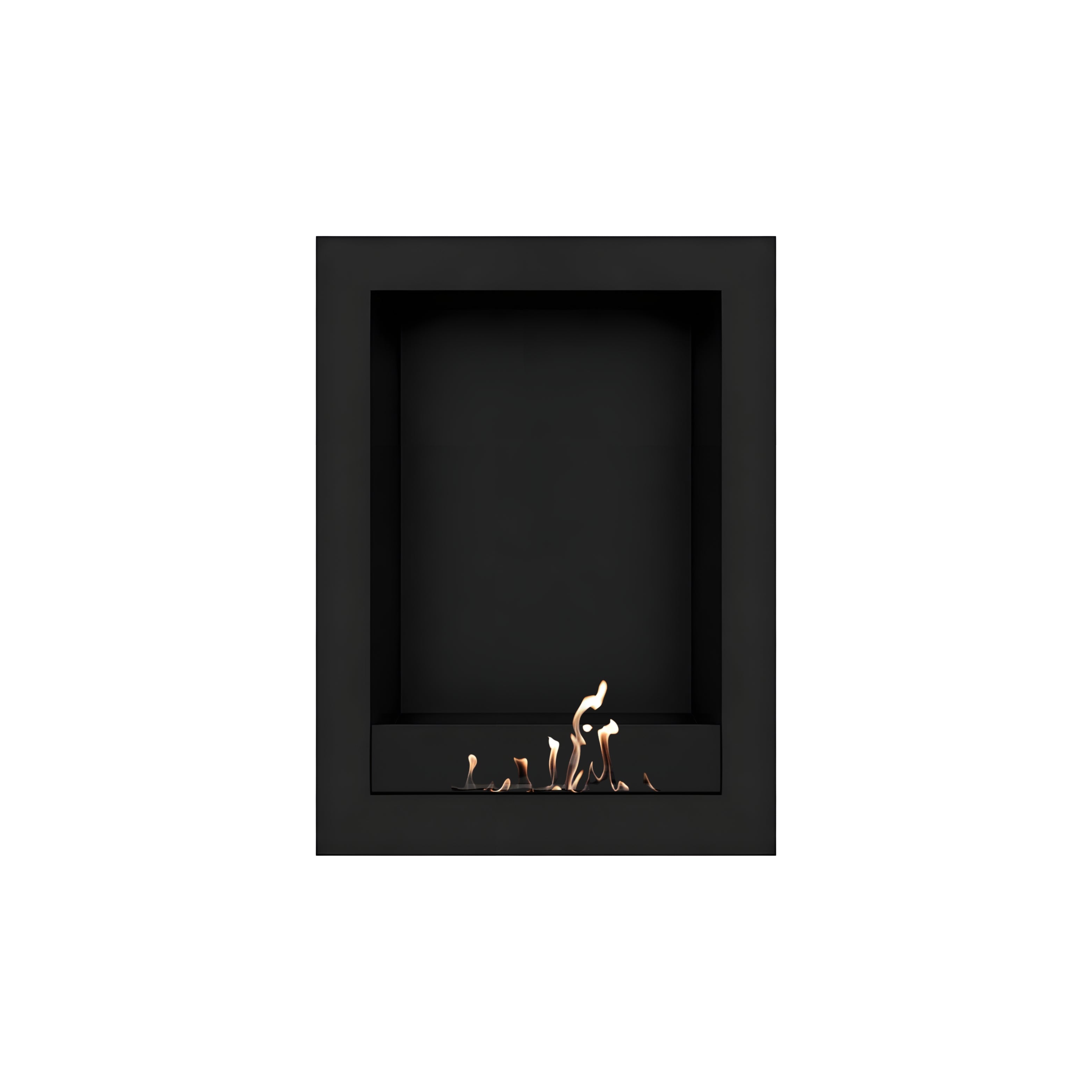 Selected Box Vertical Wandhaard Zwart 60 x 100 cm