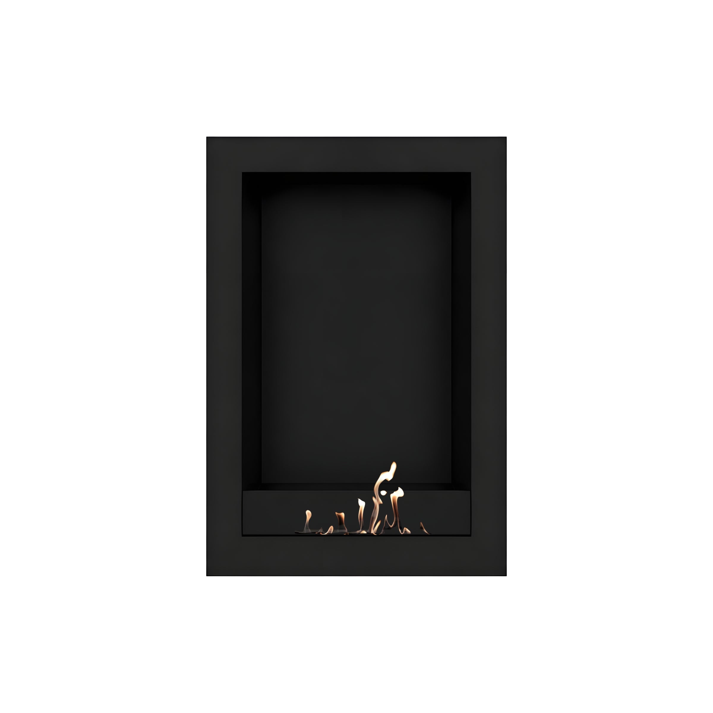 Selected Box Vertical Wandhaard Zwart 60 x 120 cm