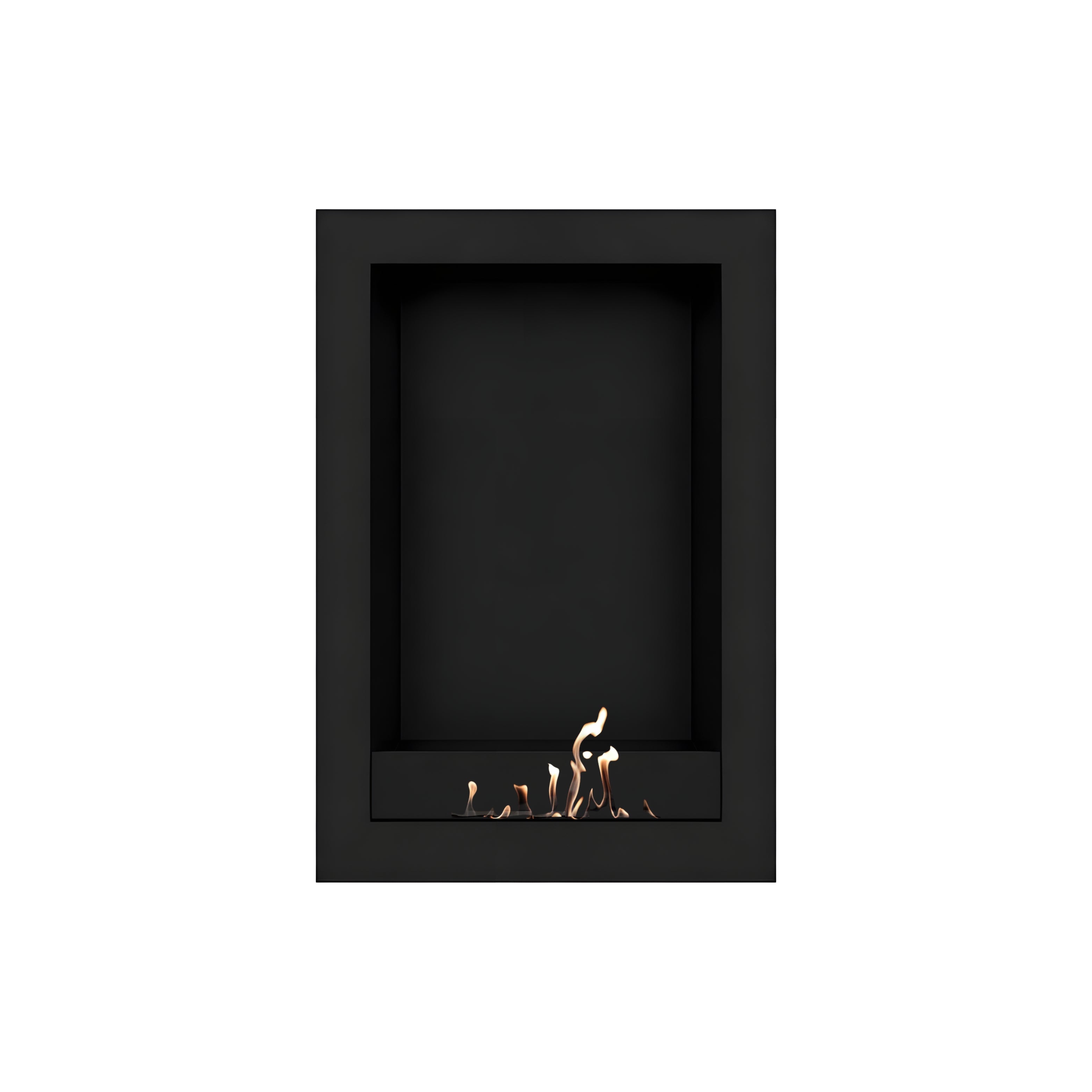 Selected Box Vertical Wandhaard Zwart 60 x 120 cm