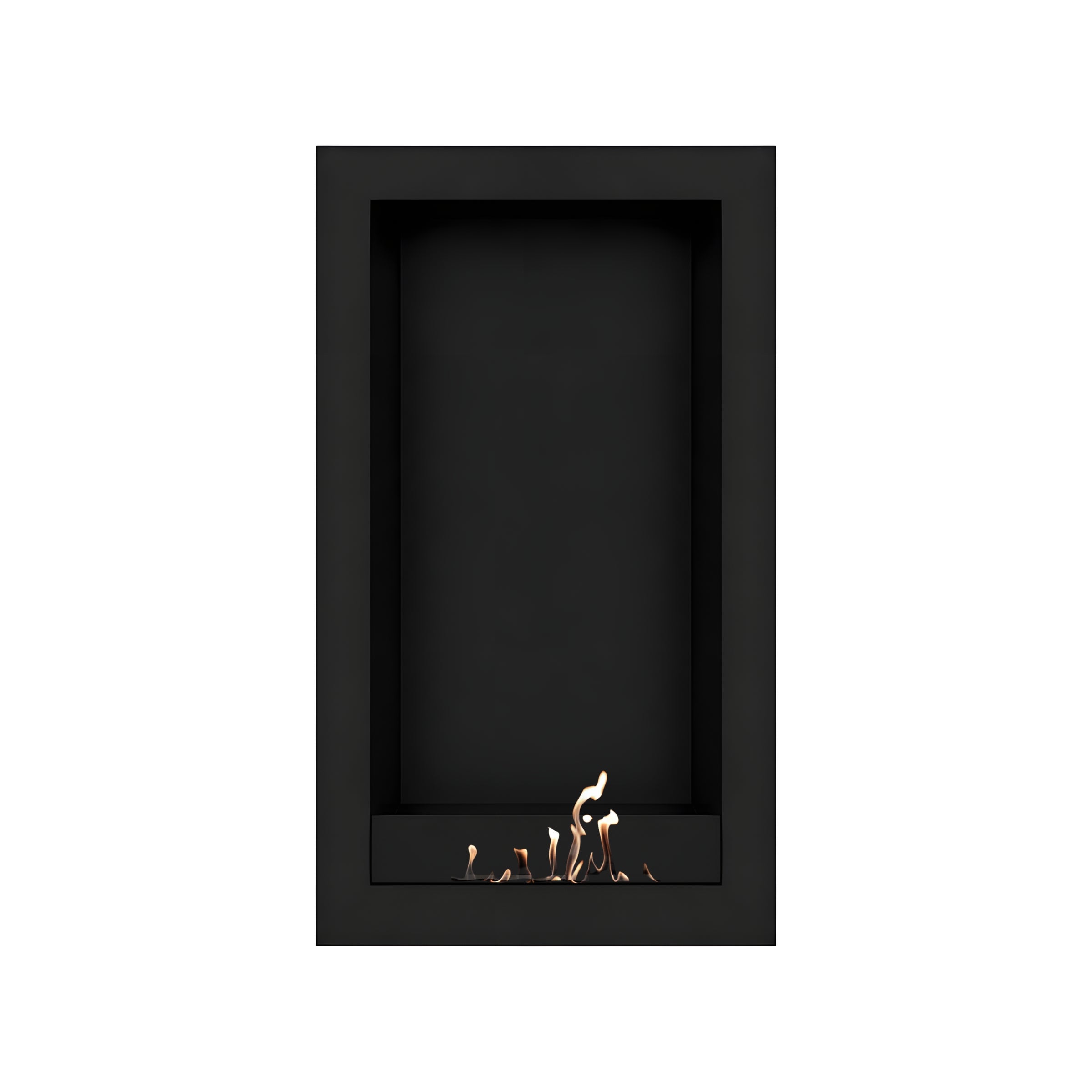 Selected Box Vertical Wandhaard Zwart 60 x 160 cm