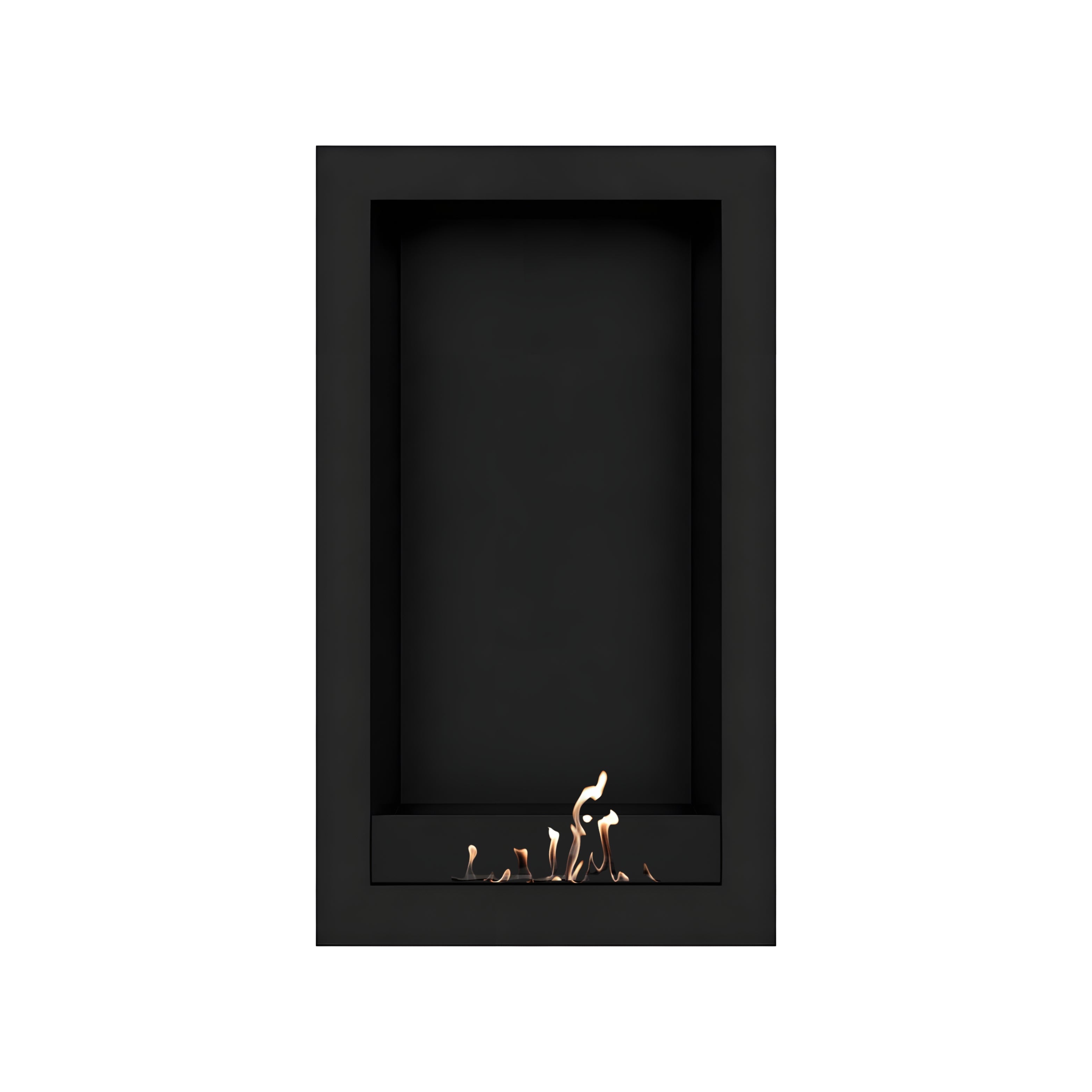 Selected Box Vertical Wandhaard Zwart 60 x 160 cm