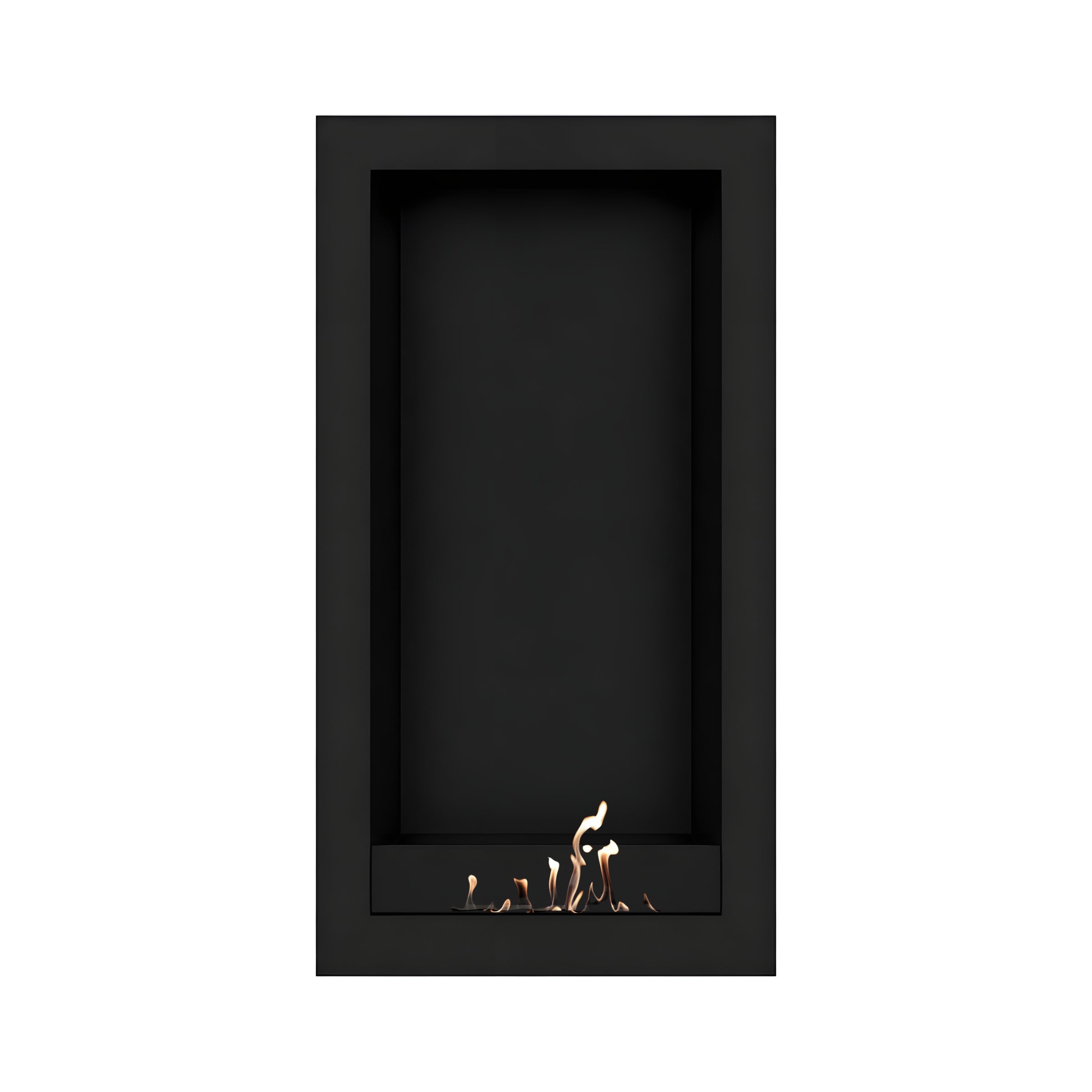 Selected Box Vertical Wandhaard Zwart 60 x 180 cm