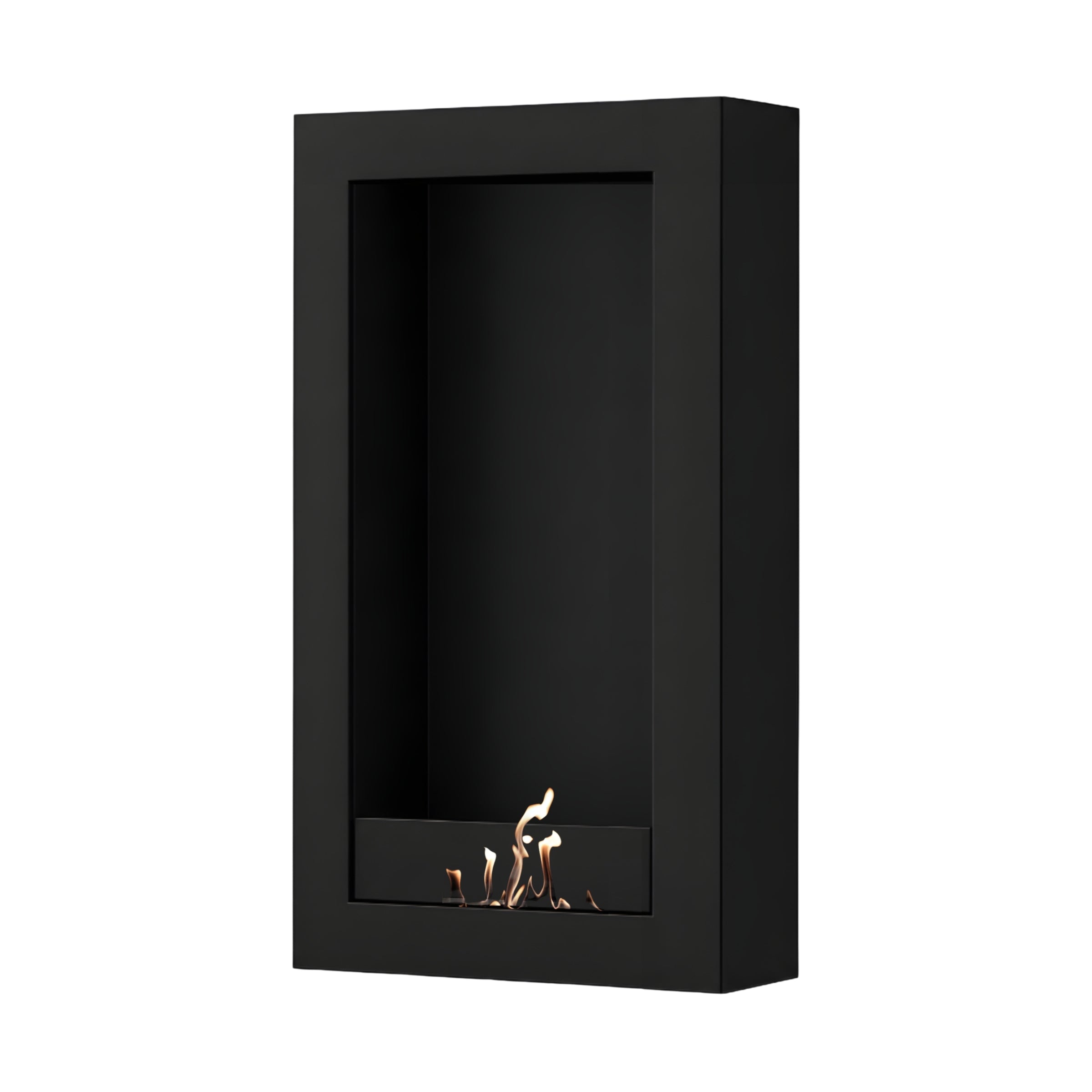 Selected Box Vertical Wandhaard Zwart 60 x 180 cm