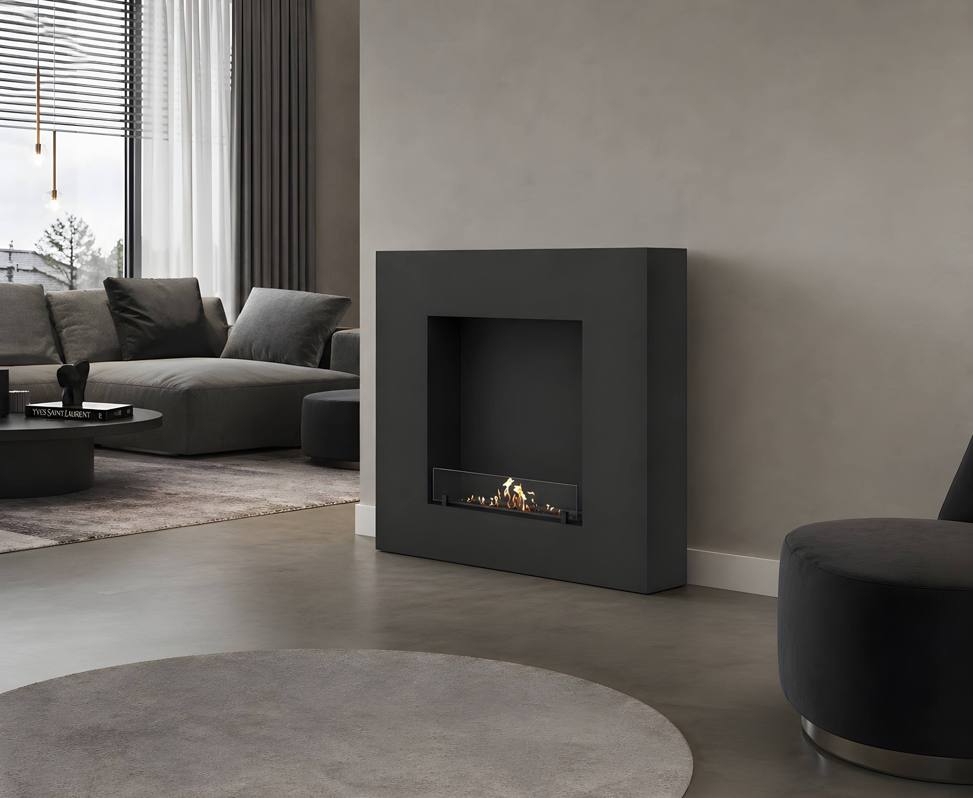 Selected Box Bio Ethanol Vrijstaand Haard 120 cm