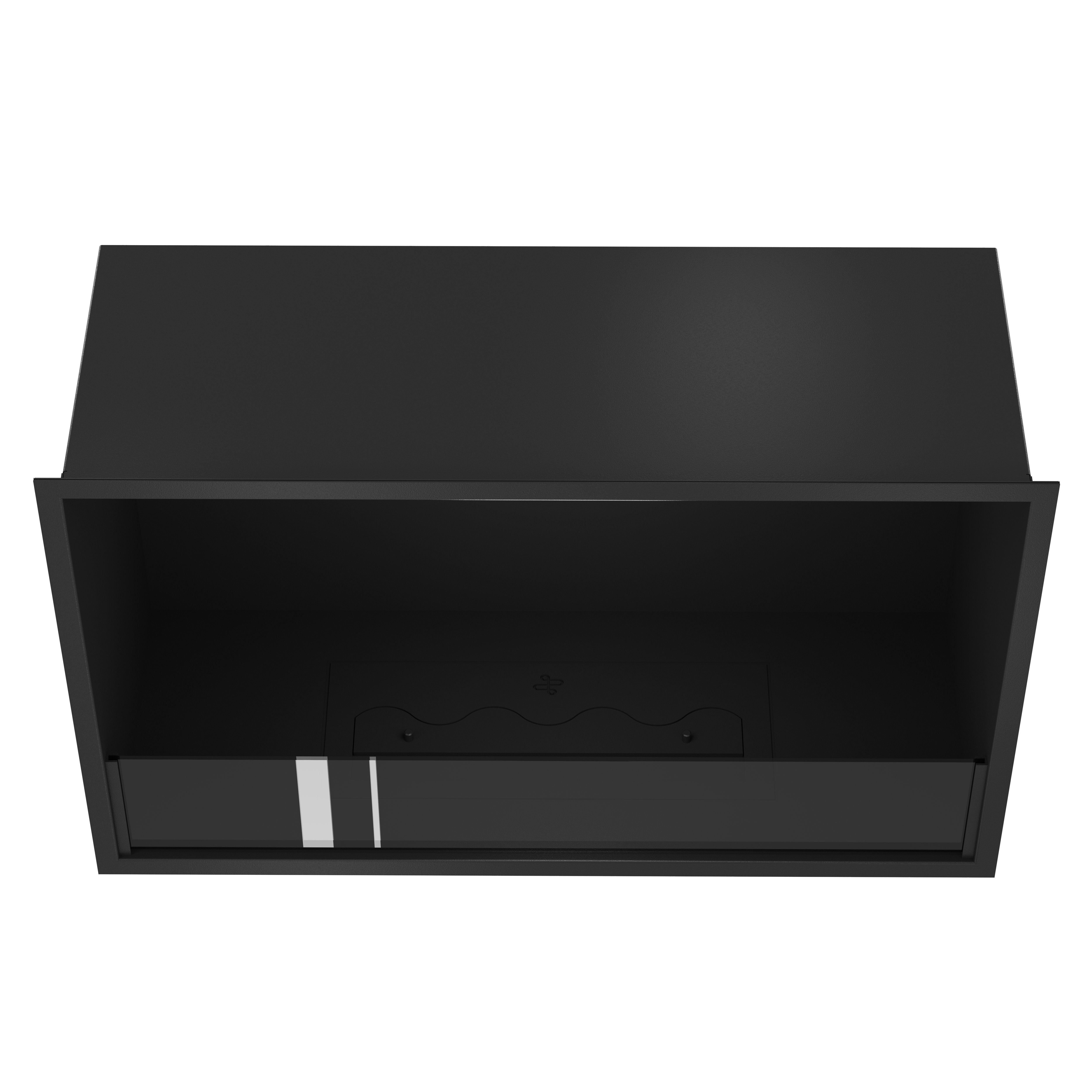 Selected Enkelzijdige Inbouwhaard 90 cm