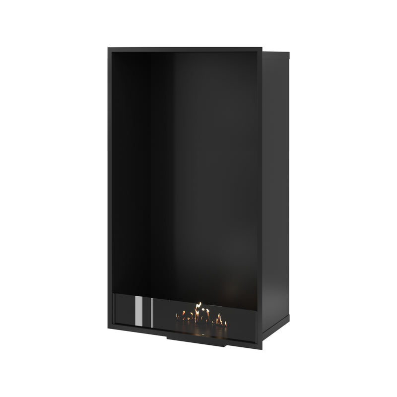 Selected Vertical Enkelzijdige Inbouwhaard 70 x 140 cm