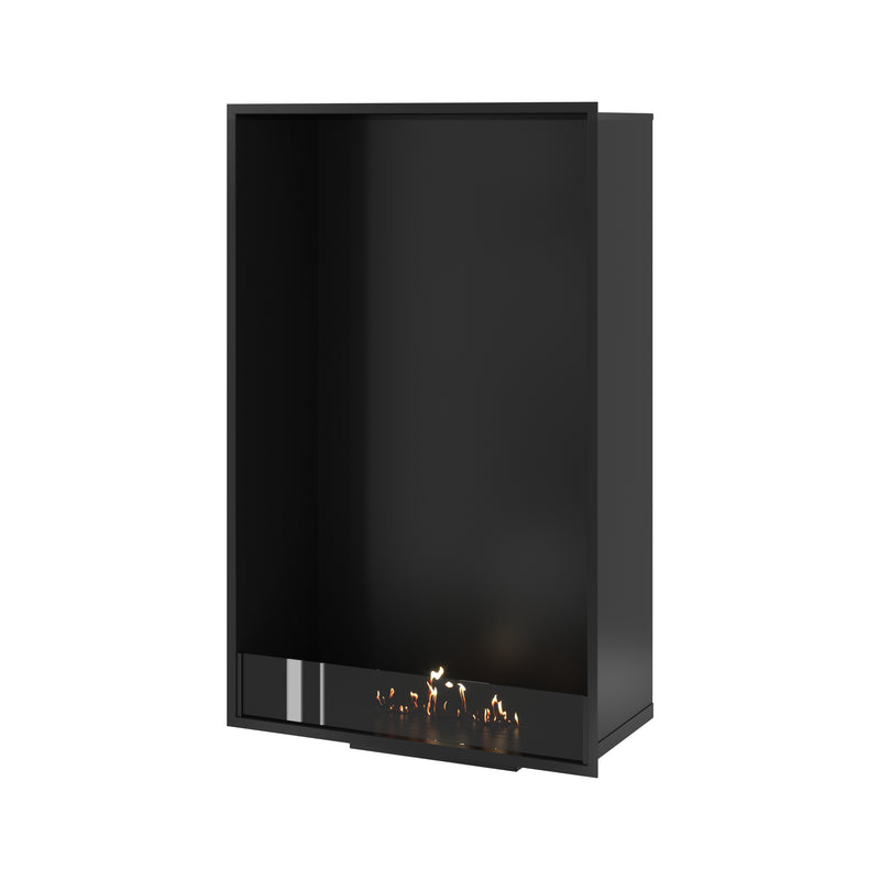 Selected Vertical Enkelzijdige Inbouwhaard 80 x 140 cm