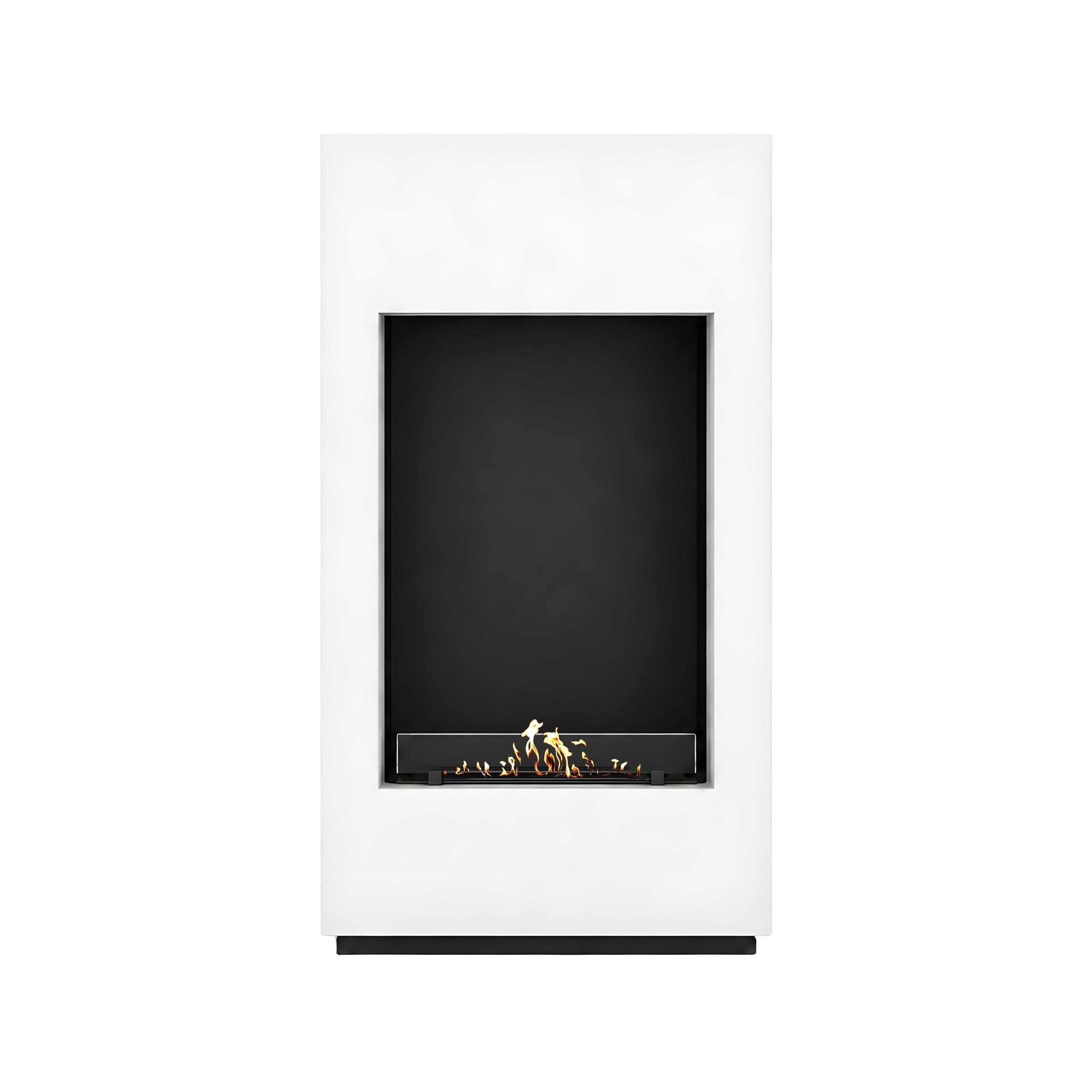 Soho Vertical Bio Ethanol Vrijstaand Haard Wit H120 cm