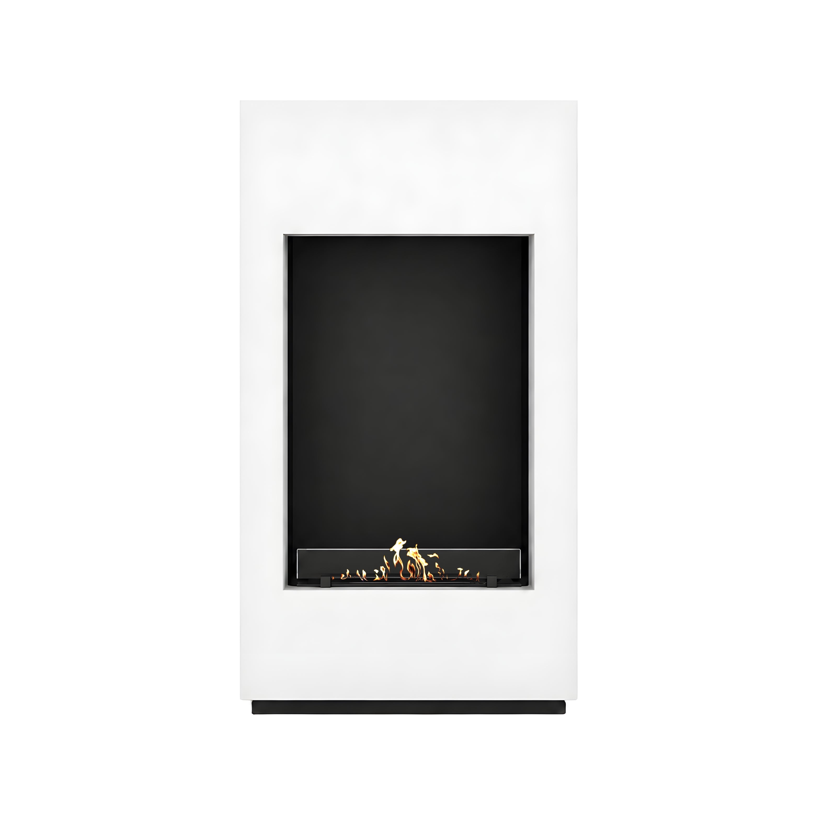 Soho Vertical Bio Ethanol Vrijstaand Haard Wit H120 cm
