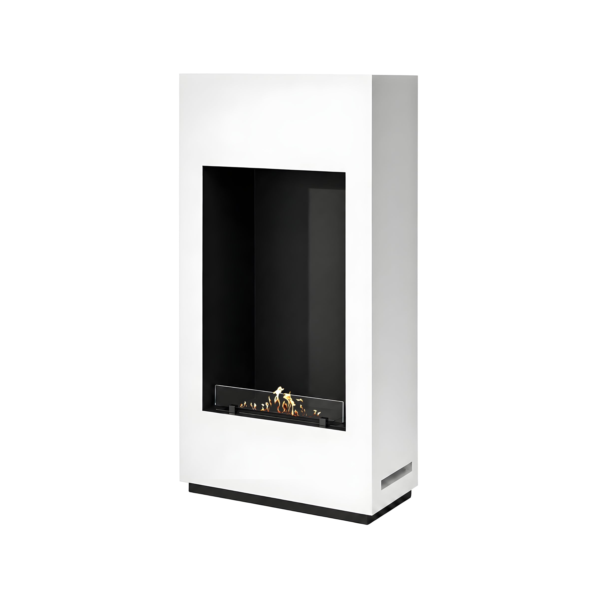 Soho Vertical Bio Ethanol Vrijstaand Haard Wit H120 cm