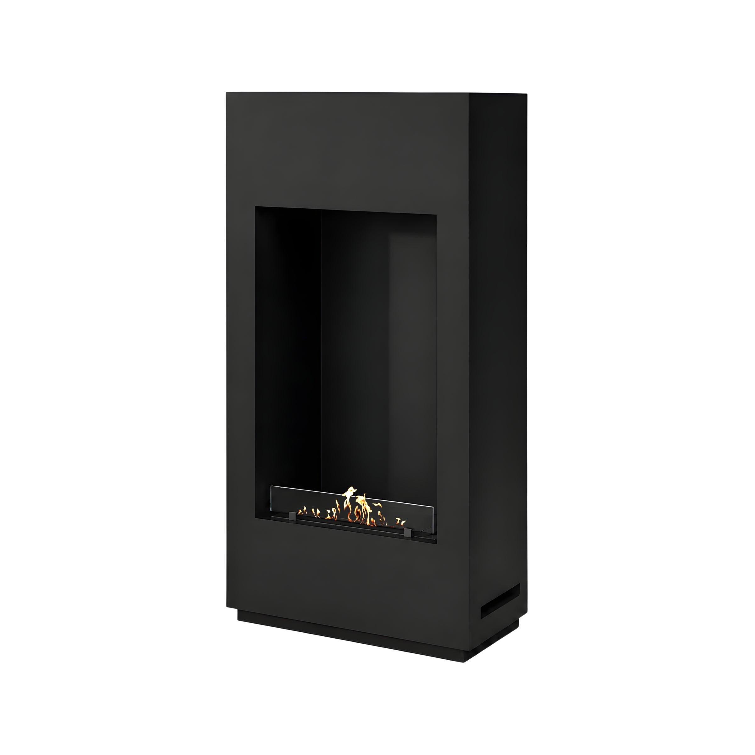 Soho Vertical Bio Ethanol Vrijstaand Haard Zwart H120 cm
