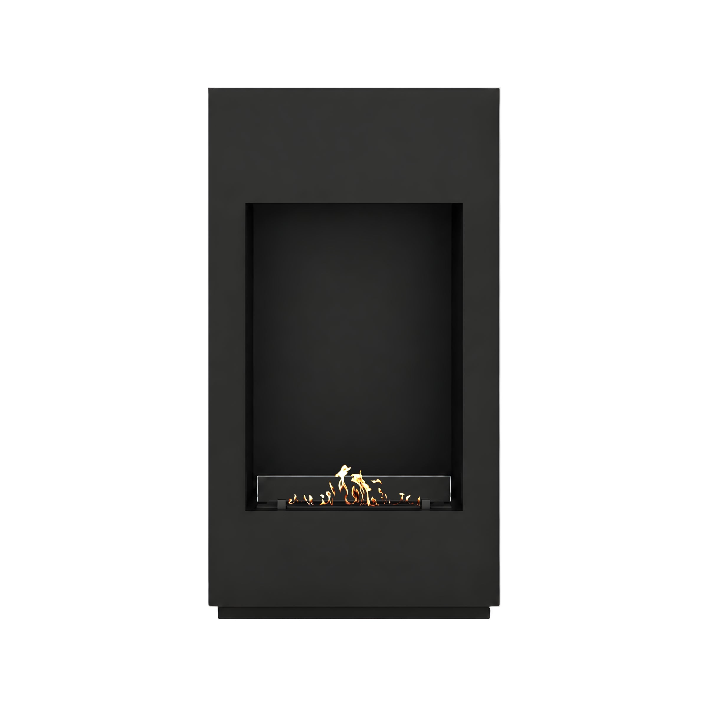 Soho Vertical Bio Ethanol Vrijstaand Haard Zwart H120 cm