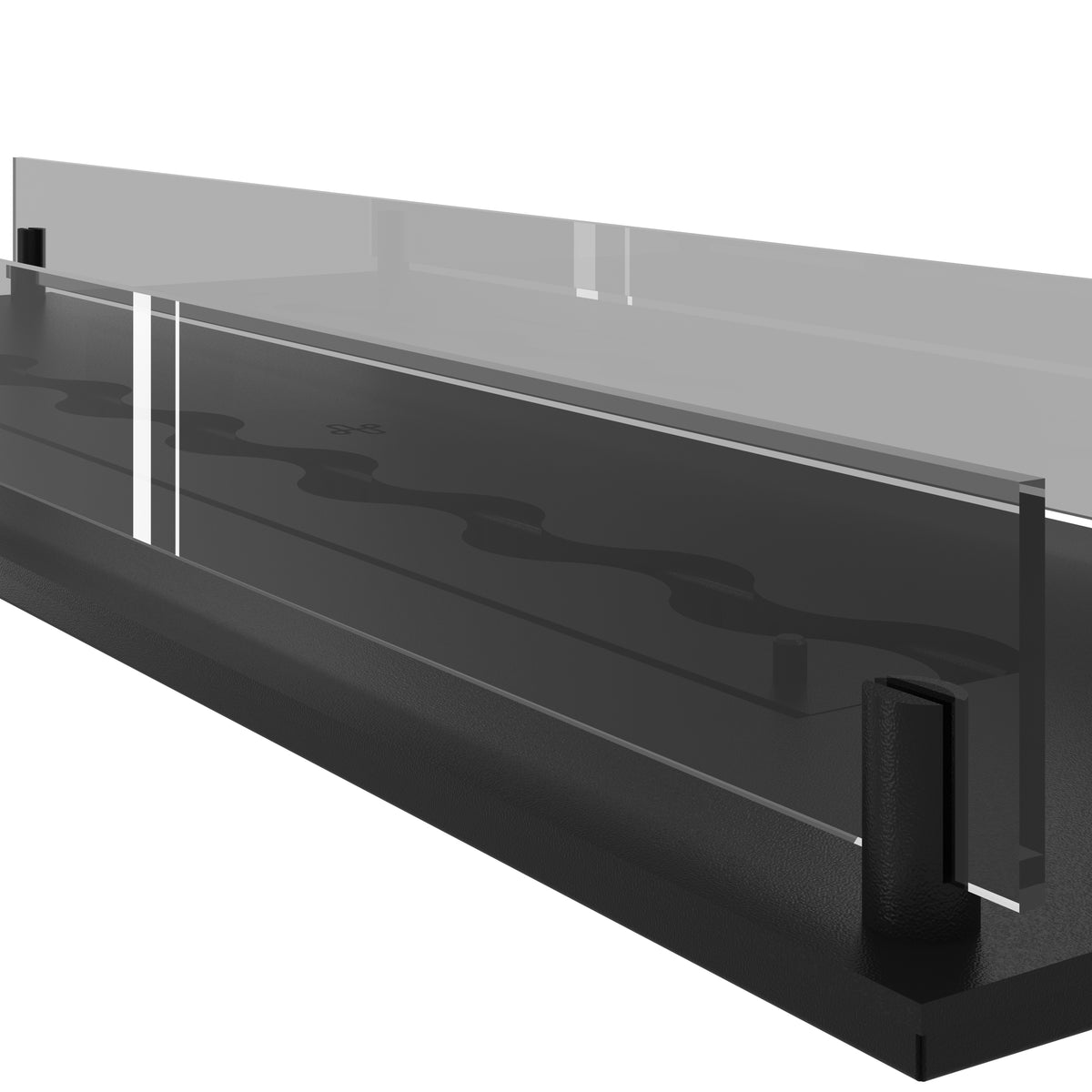 Solo Inzethaard Met Glas 100 cm