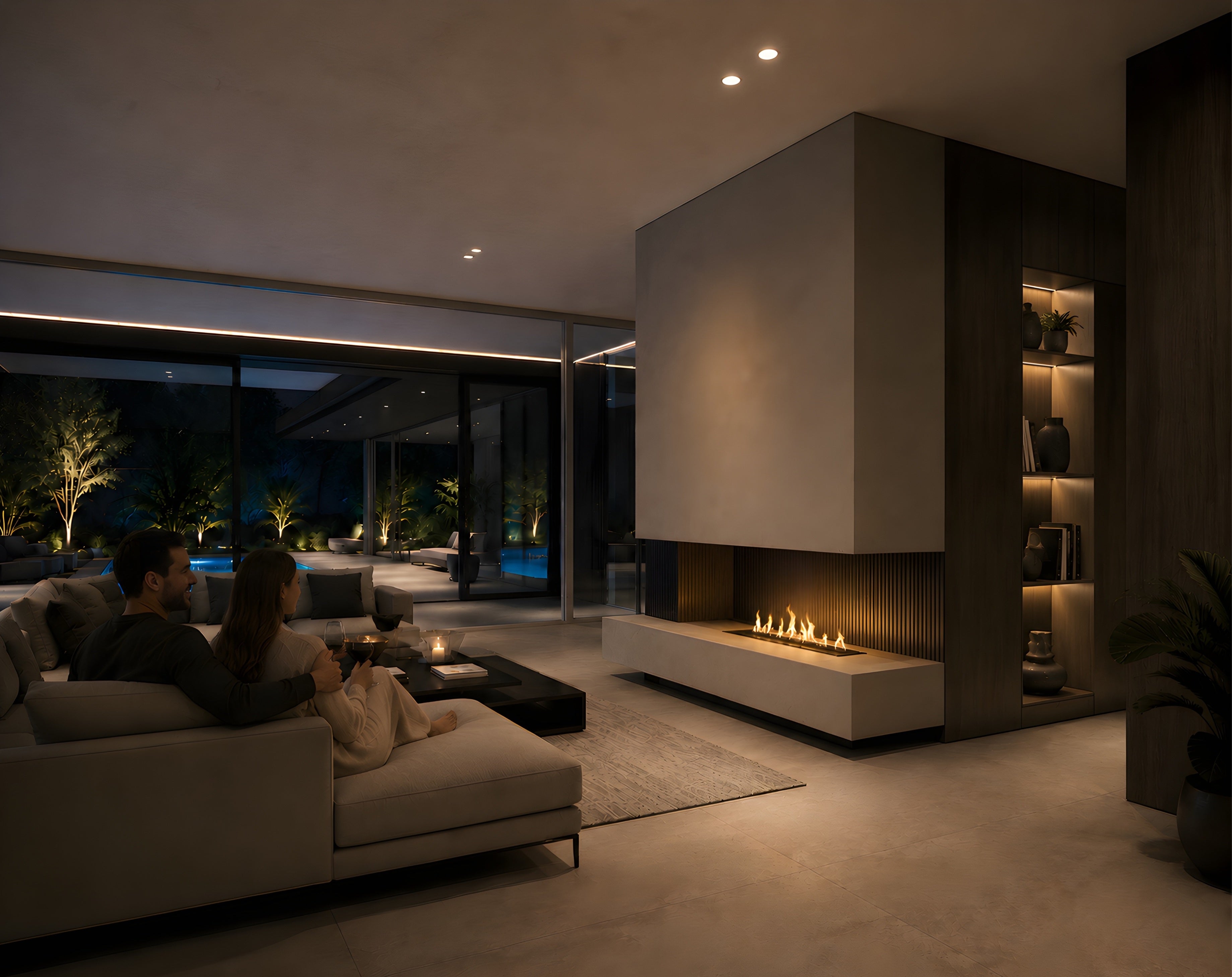 Bio-Ethanol Line Burner 110 CM