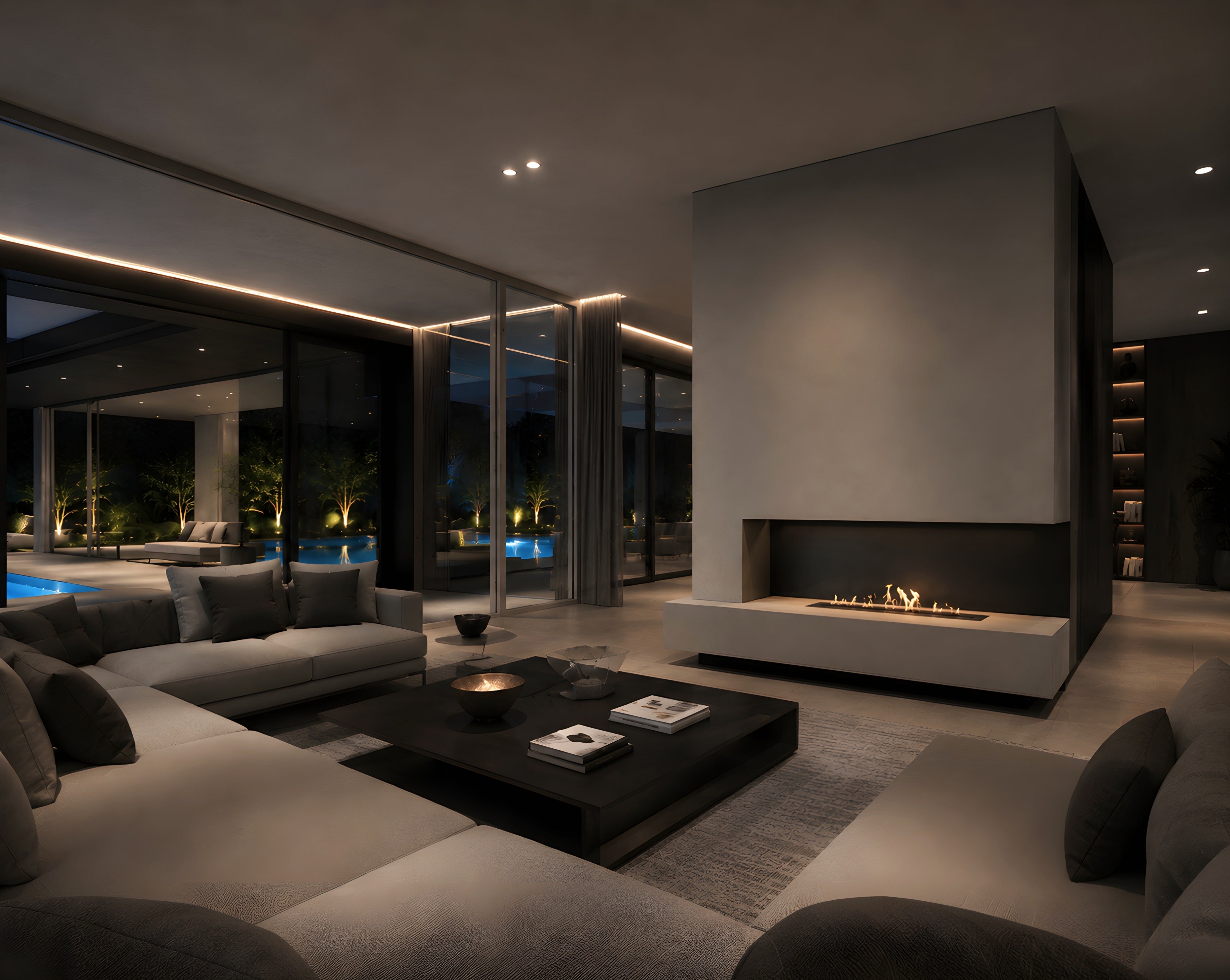 Bio-Ethanol Line Burner 110 CM