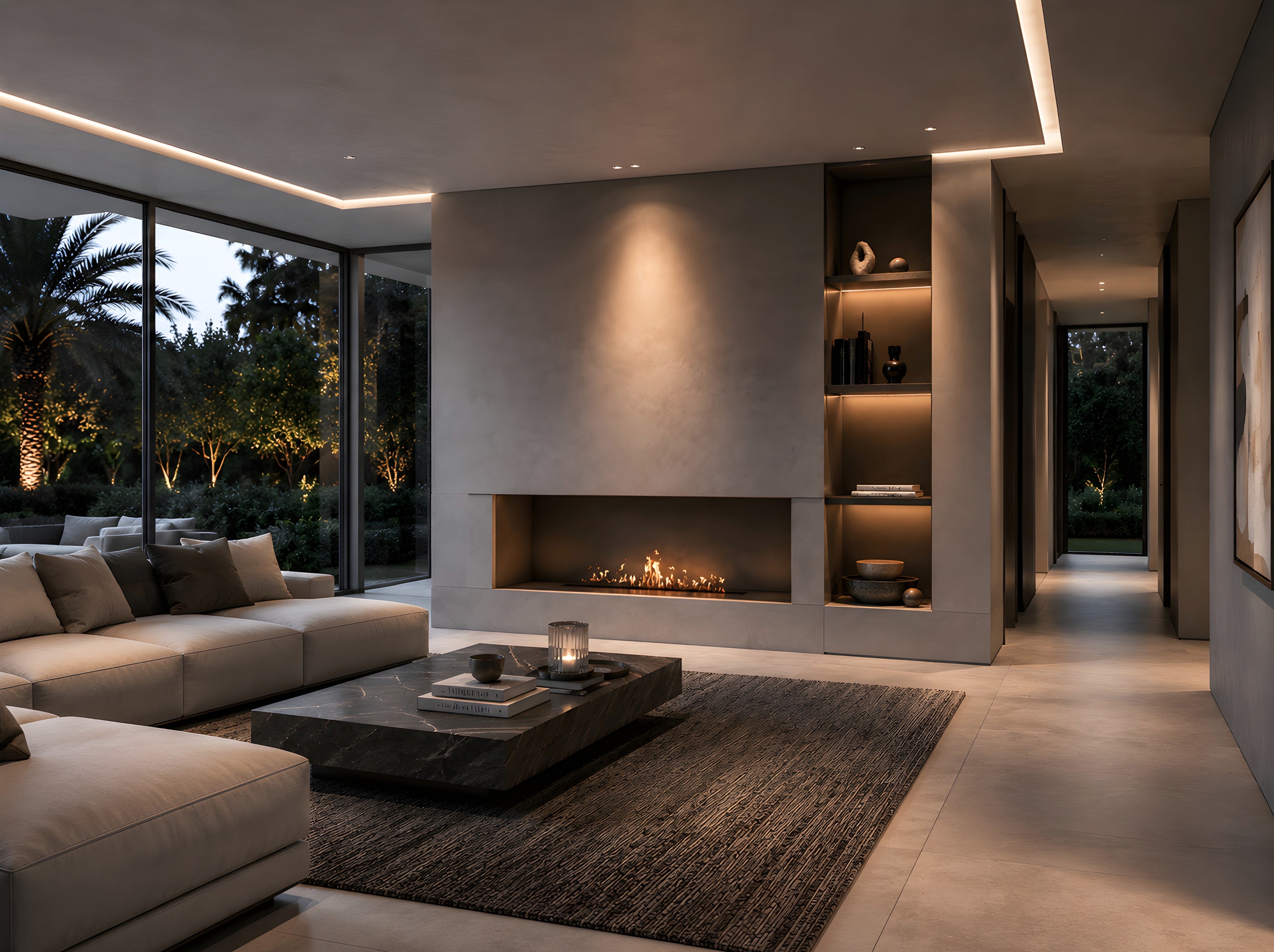 Bio Ethanol Line Burner 130 CM