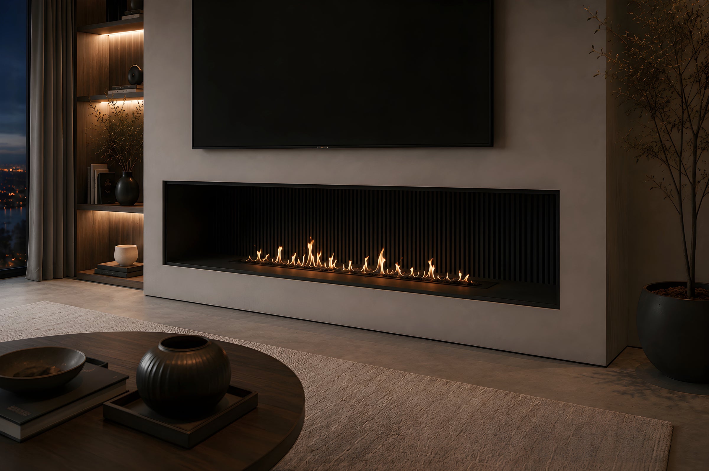 Bio Ethanol Line Burner 170 CM