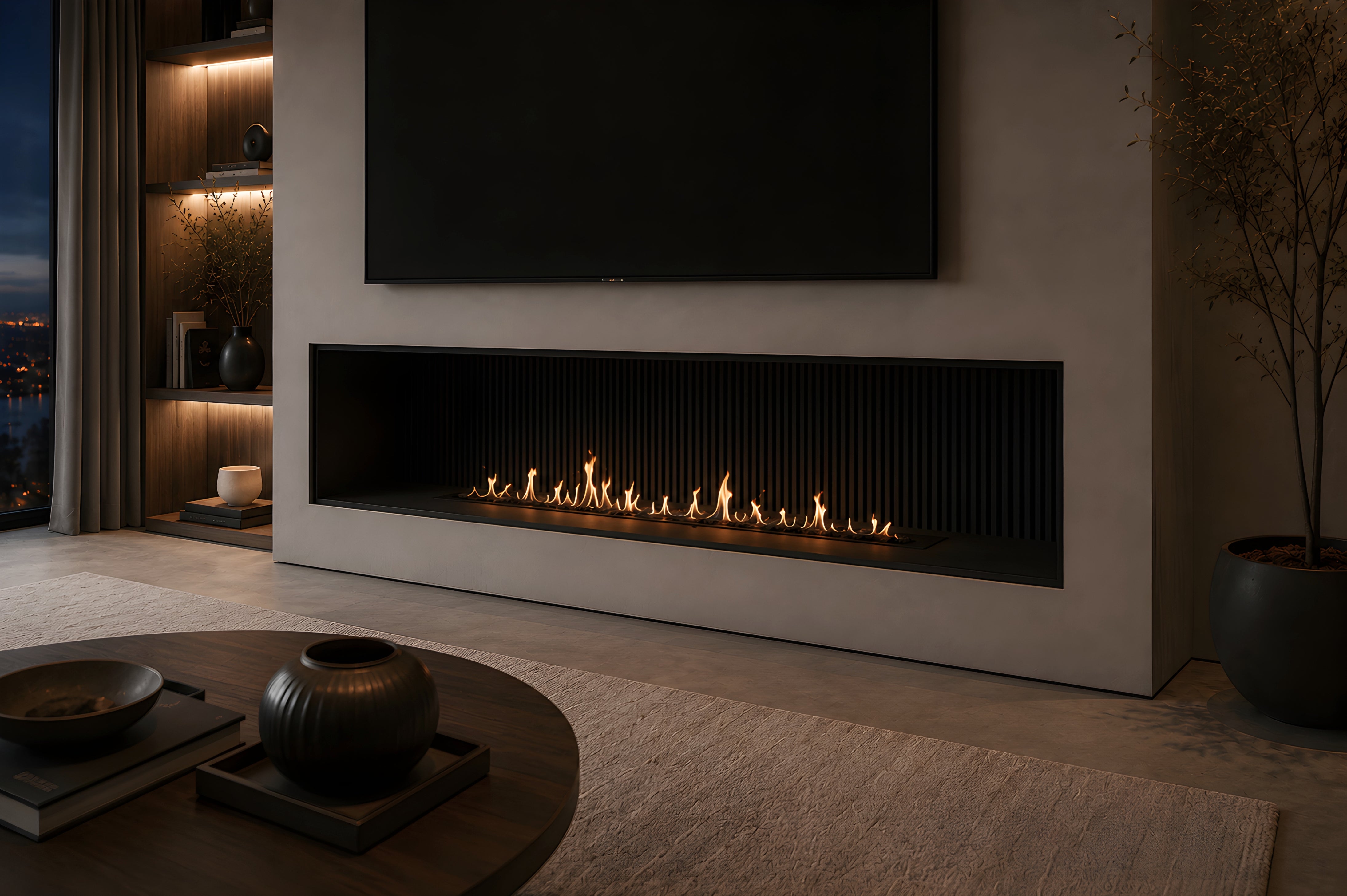 Bio Ethanol Line Burner 170 CM