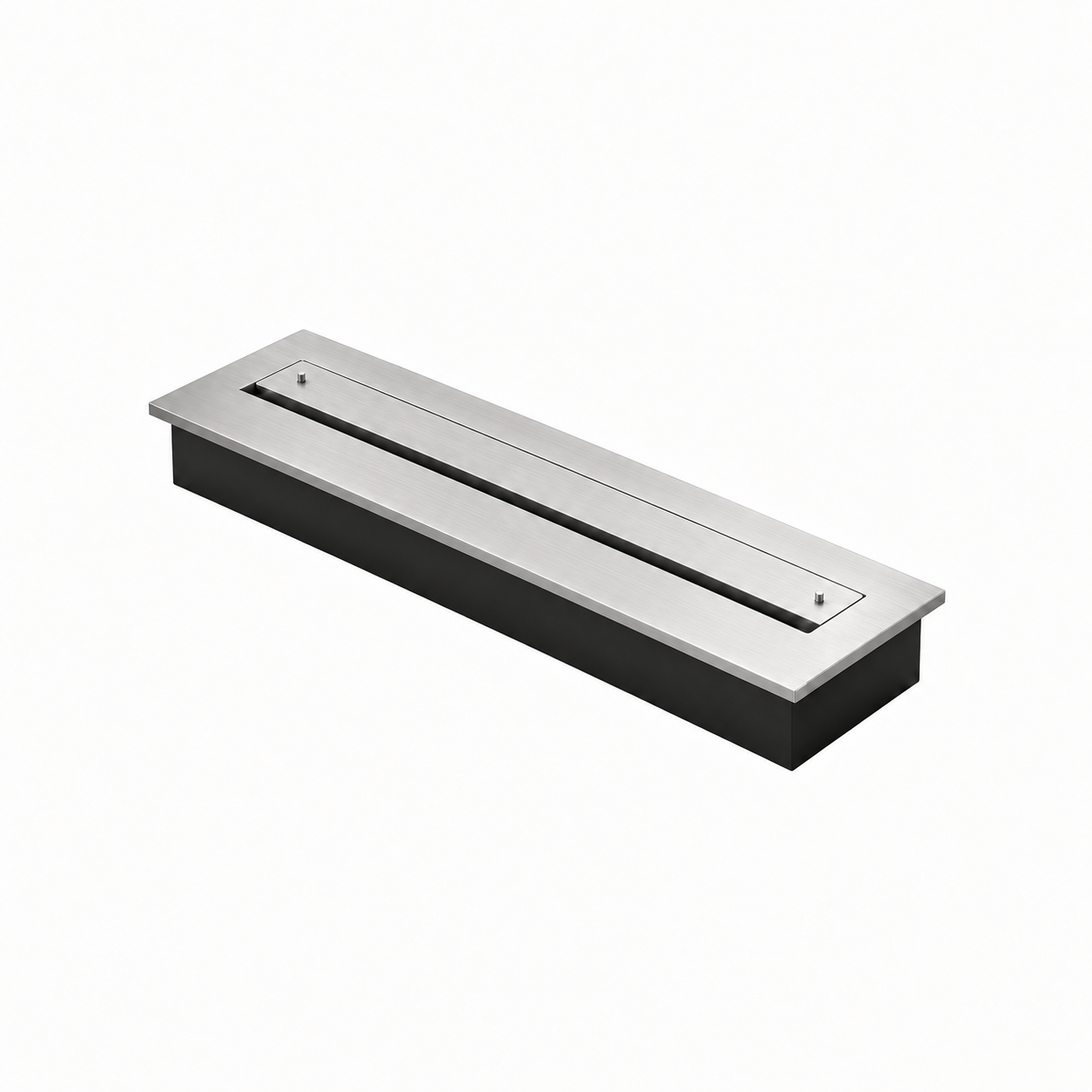 Solo Line Inbouwbrander RVS 100 cm