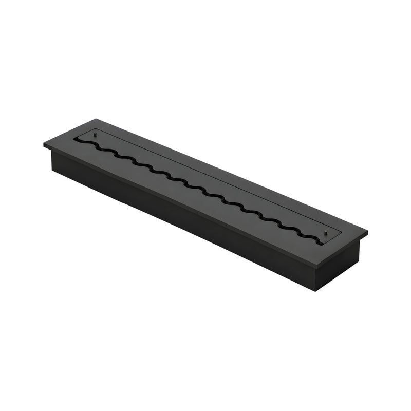 Solo Wave Inbouwbrander 130 cm