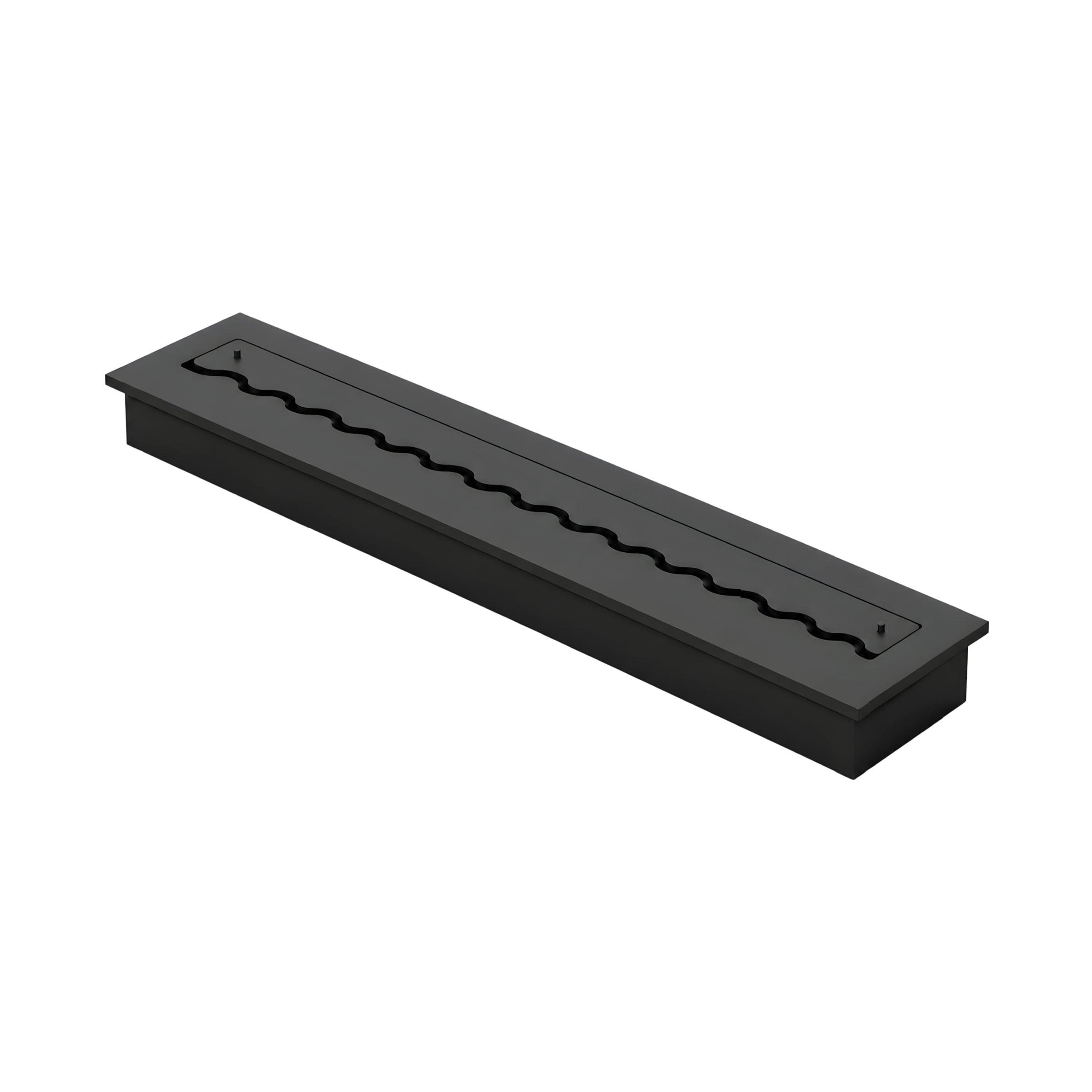 Solo Wave Inbouwbrander 140 cm