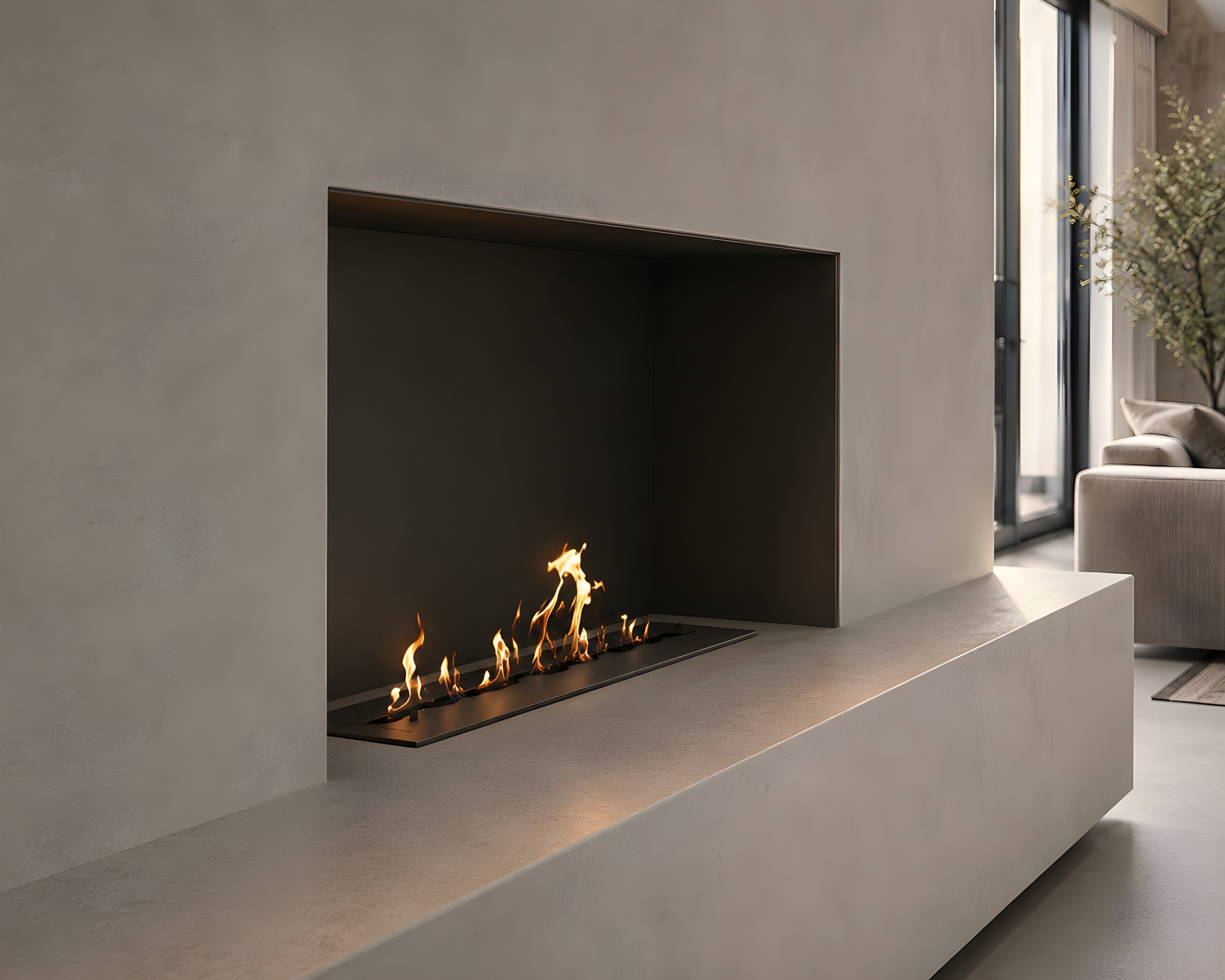 Solo Wave Inbouwbrander 60 cm