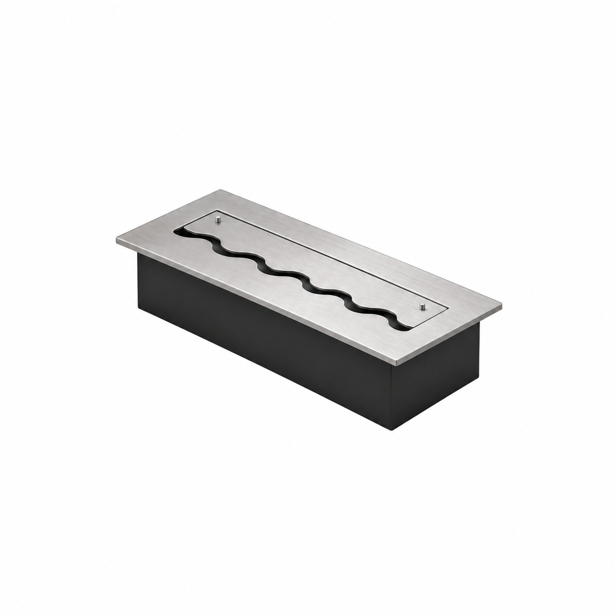 Solo Wave Inbouwbrander RVS 50 cm